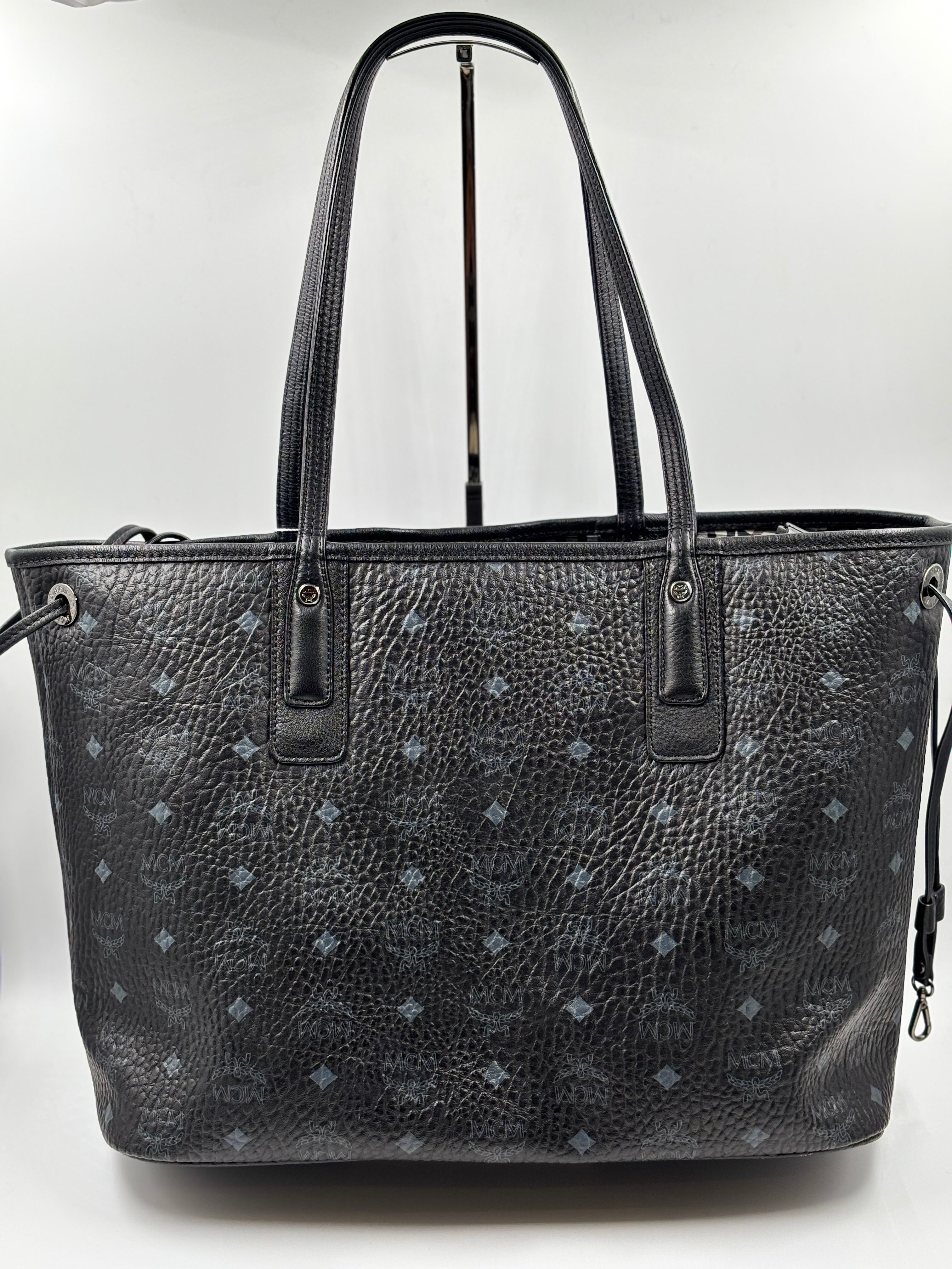 MCM Visetos Liz Reversible Tote Bag