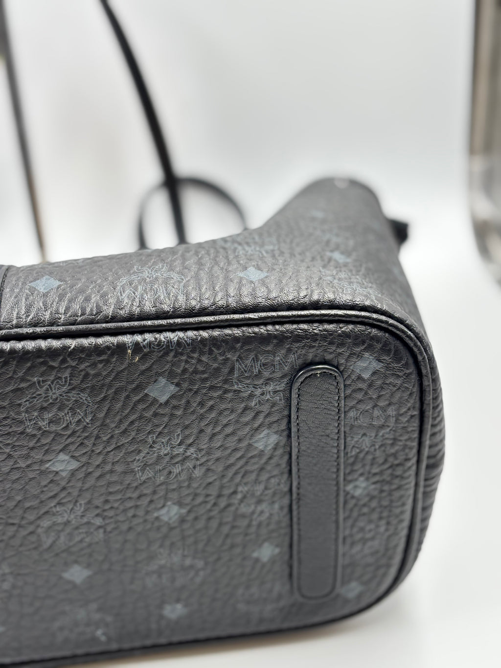 MCM Visetos Liz Reversible Tote Bag