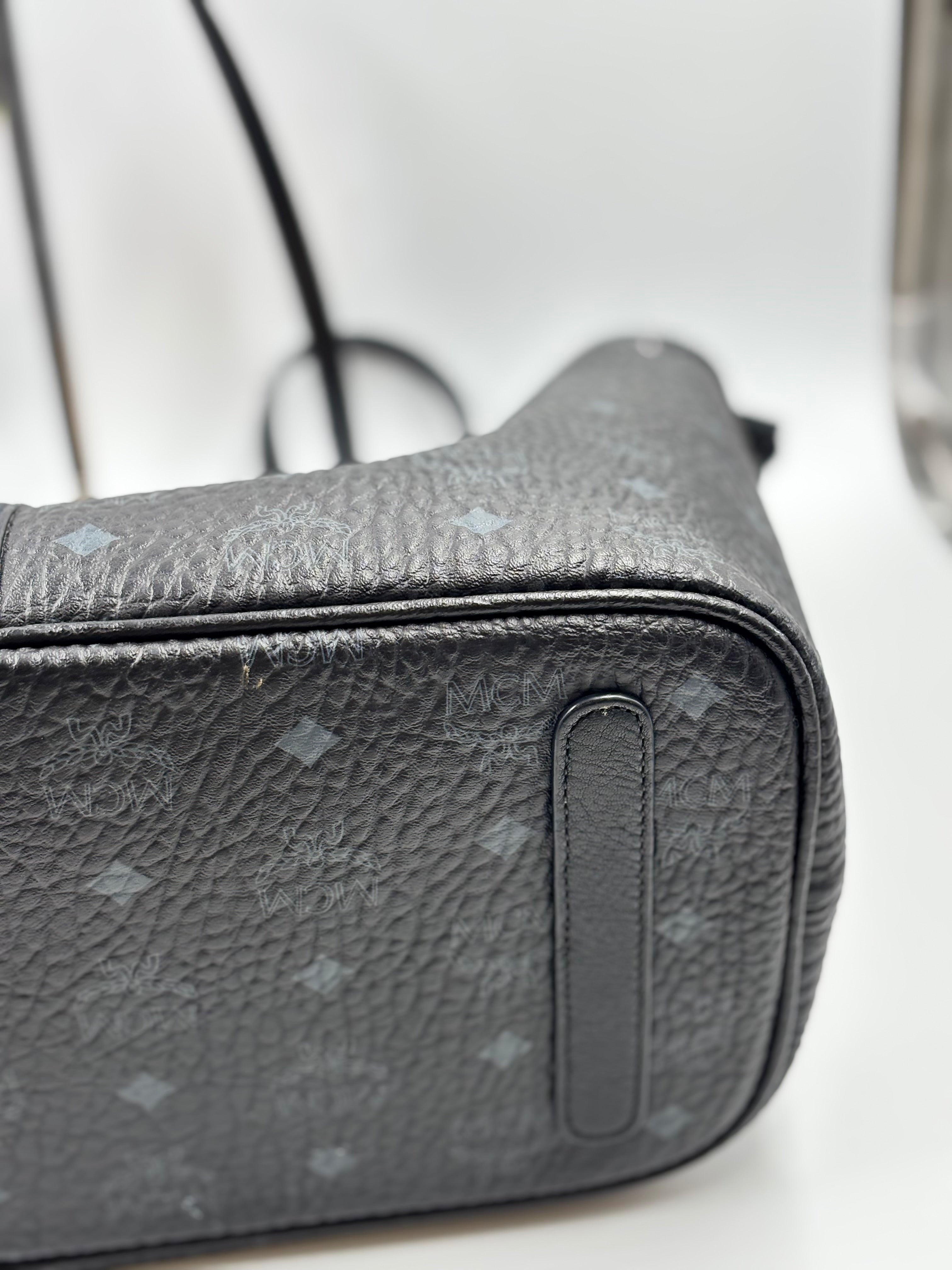 MCM Visetos Liz Reversible Tote Bag