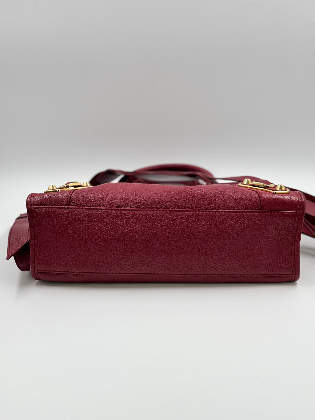 Balenciaga Burgundy  Small City