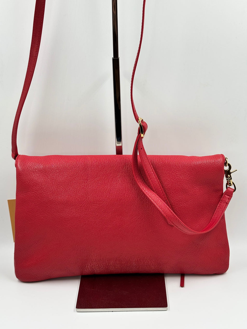 Balenciaga Red Envelope  Clutch Bag