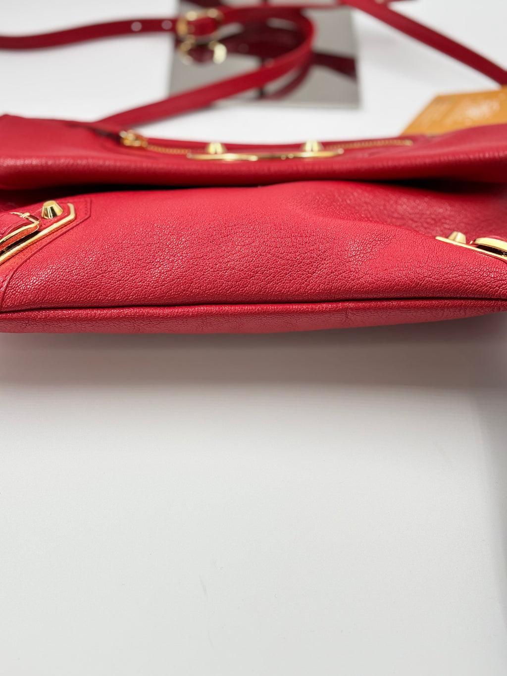 Balenciaga Red Envelope  Clutch Bag
