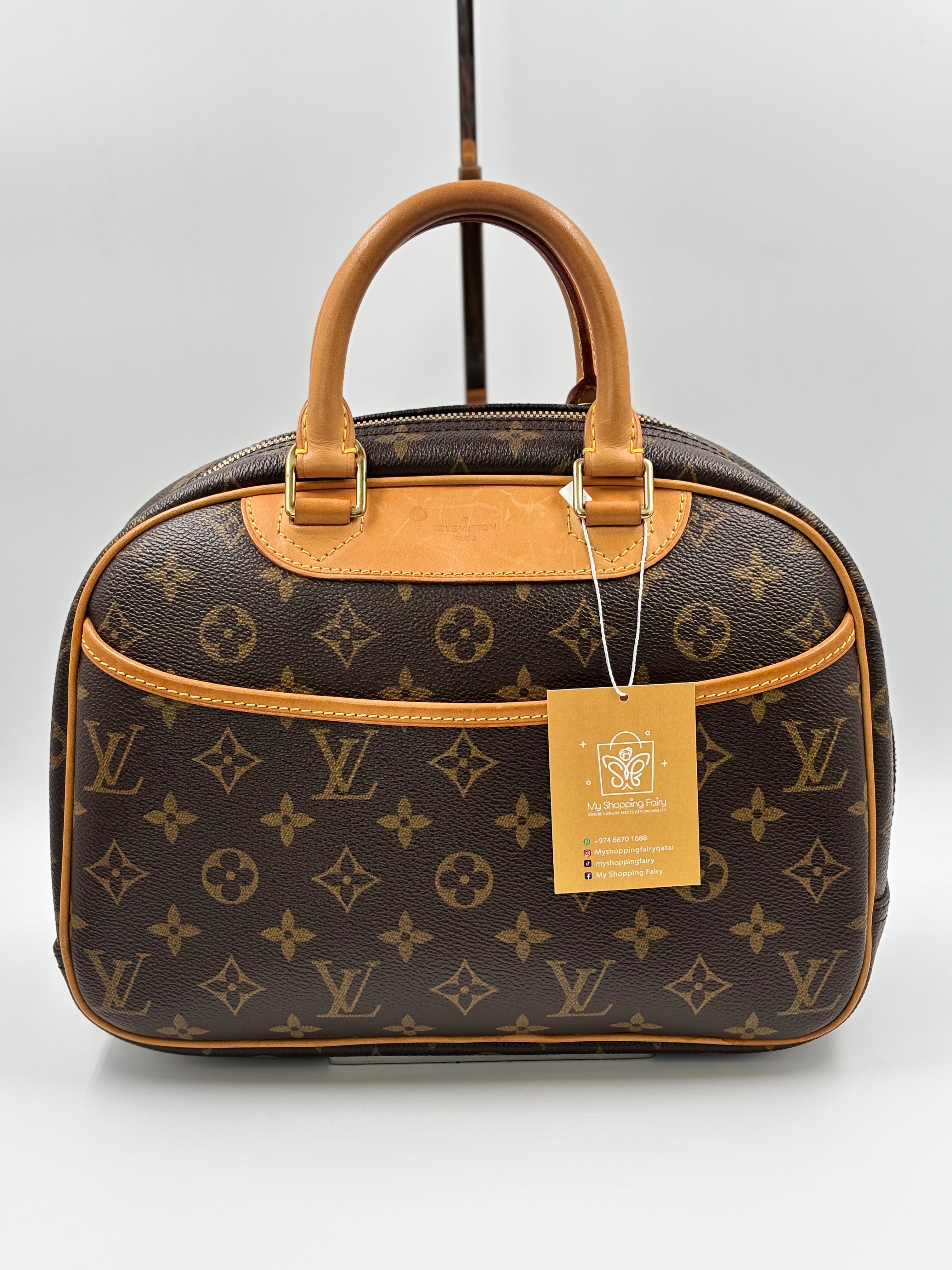 LV Monogram Canvas  Trouville Bag