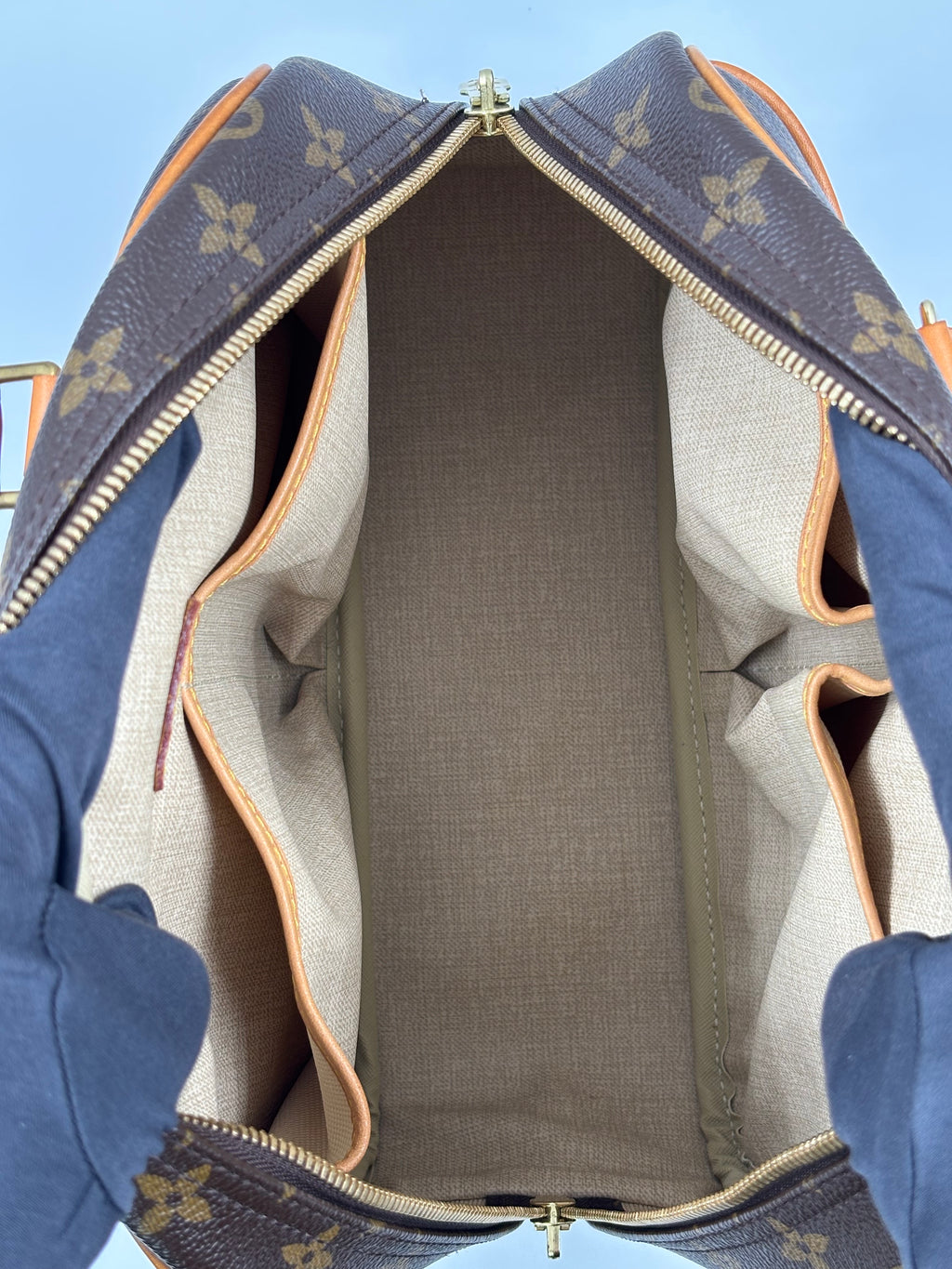 LV Monogram Canvas  Trouville Bag