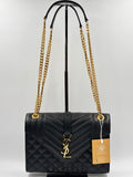 YSL Medium  Envelope Chain Bag