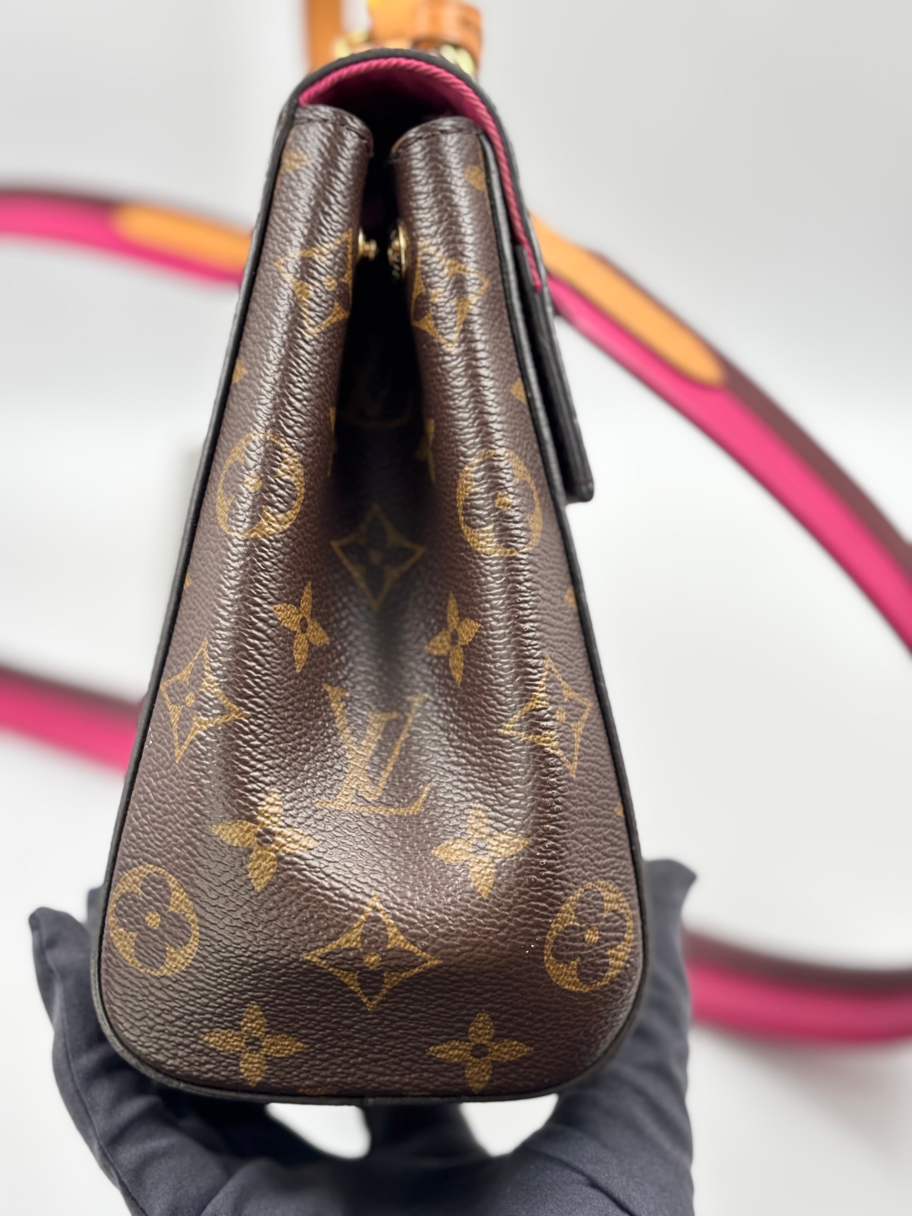 LV Bordeaux/ Fuchsia Monogram Canvas Cluny