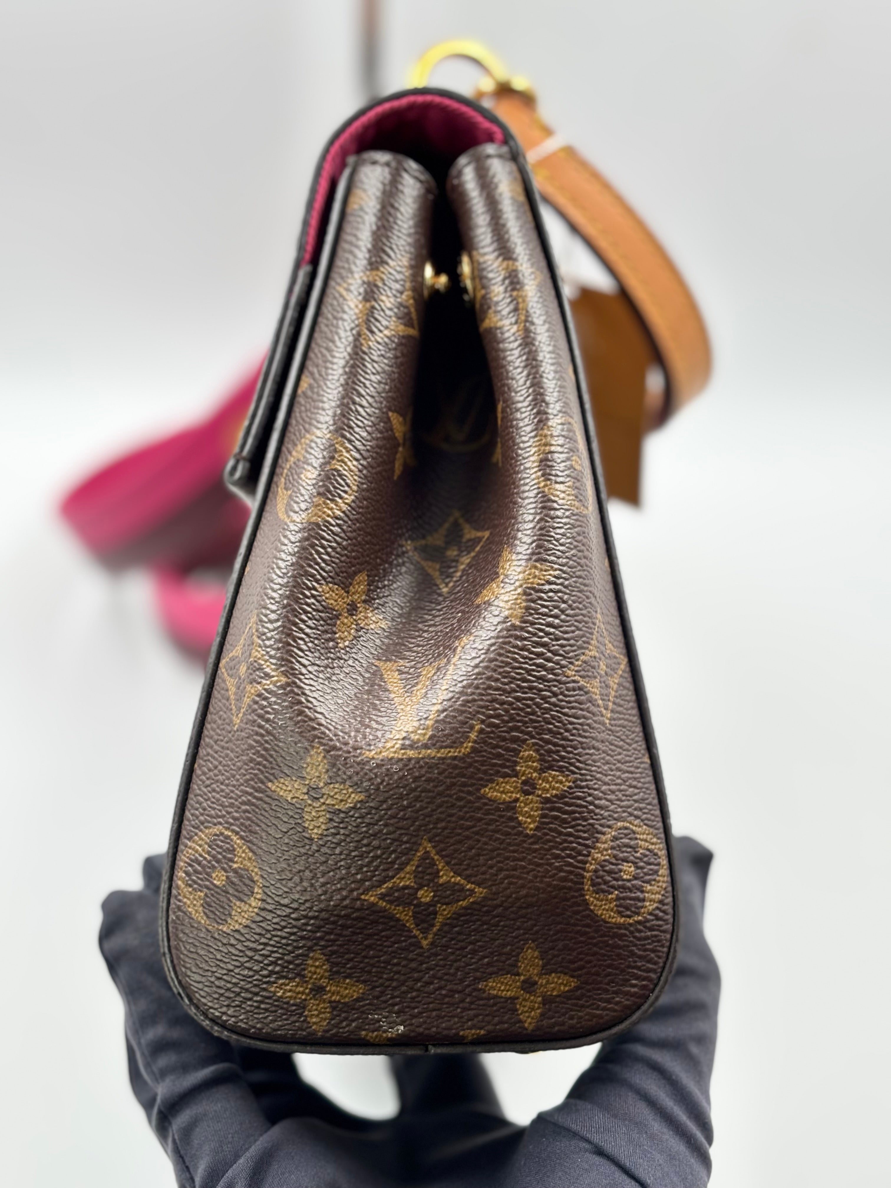 LV Bordeaux/ Fuchsia Monogram Canvas Cluny