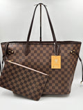 LV Damier Ebene Neverfull MM