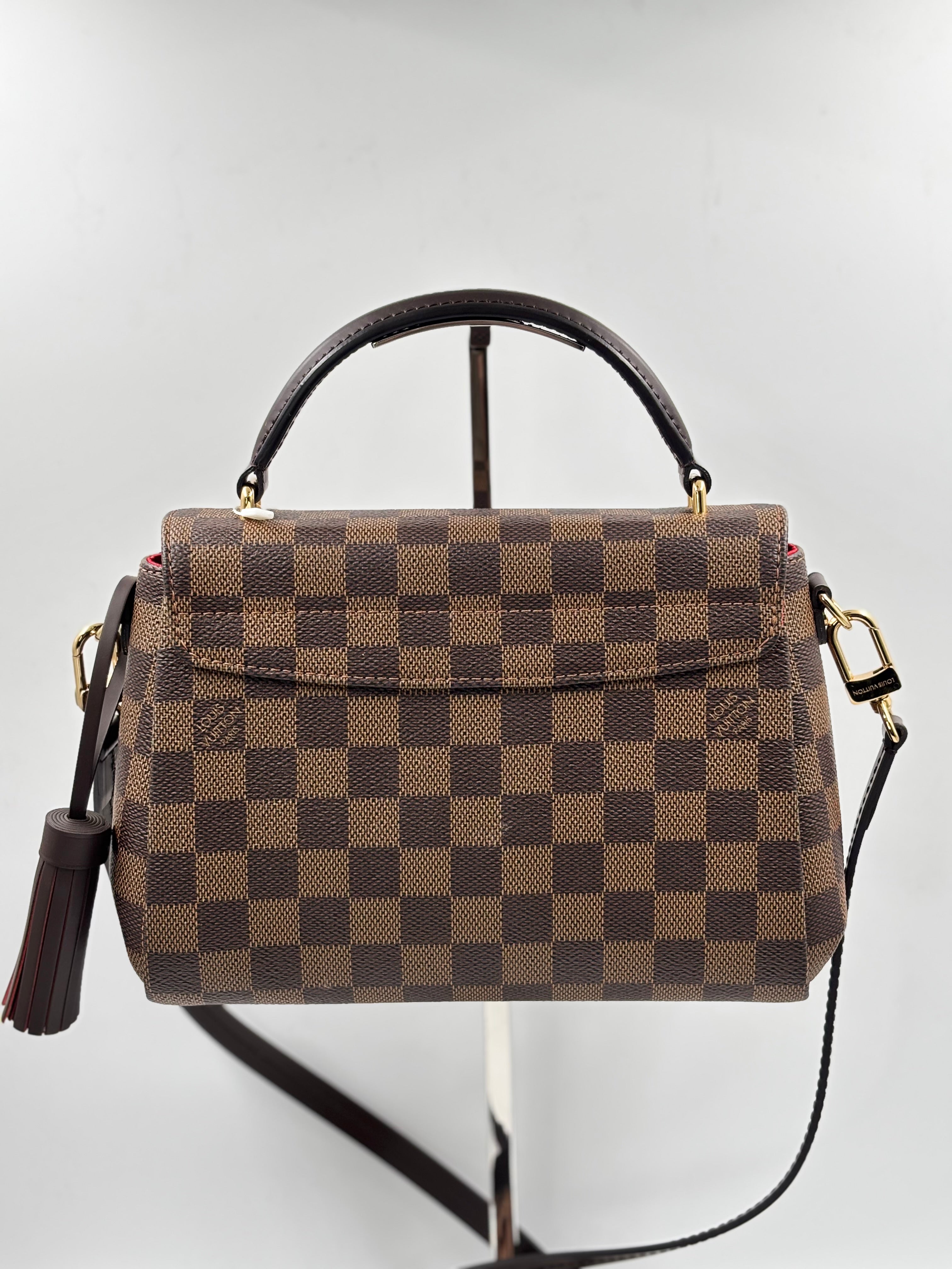 LV  Croisette Handbag Damier Ebene Canvas