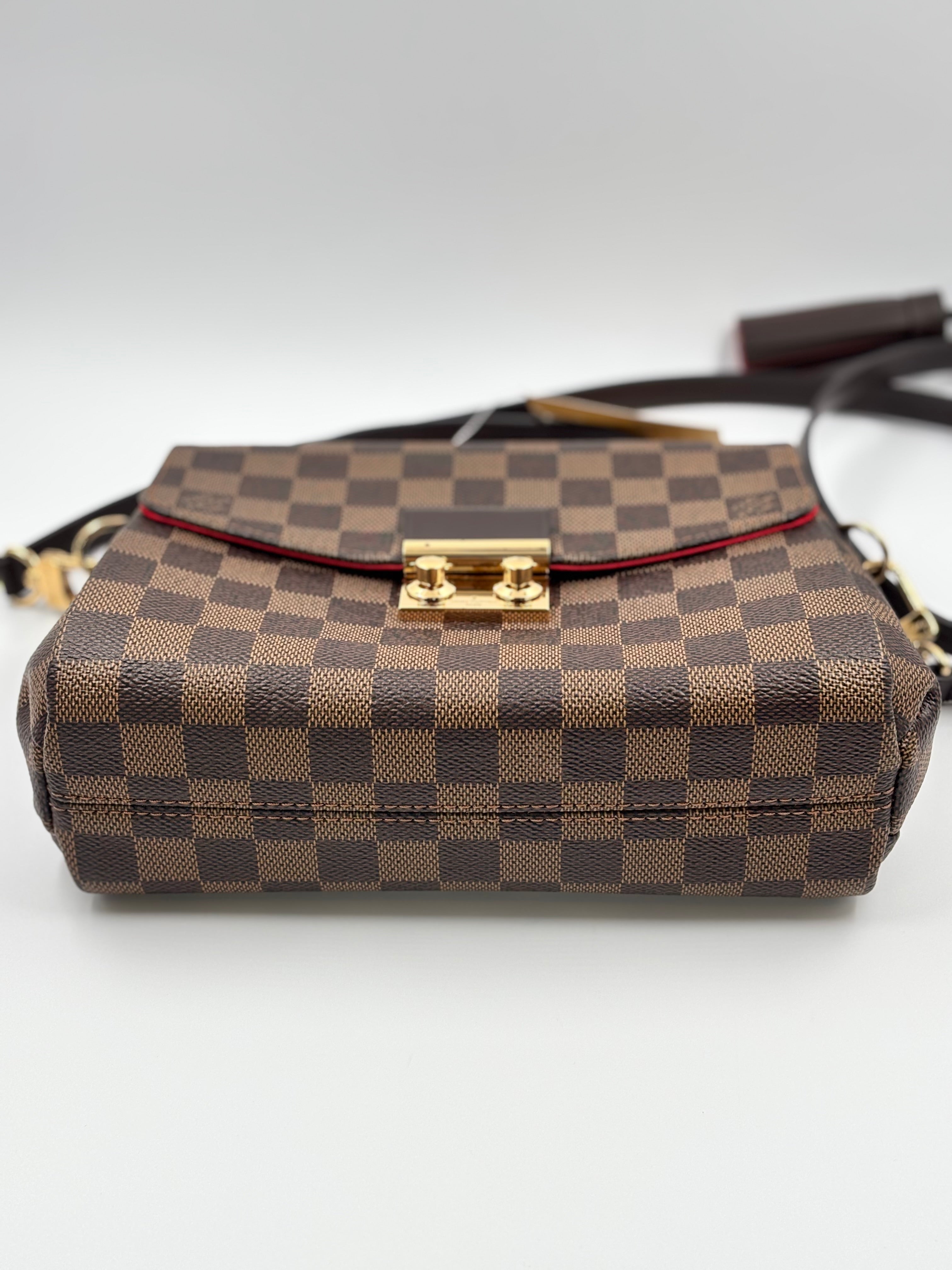 LV  Croisette Handbag Damier Ebene Canvas