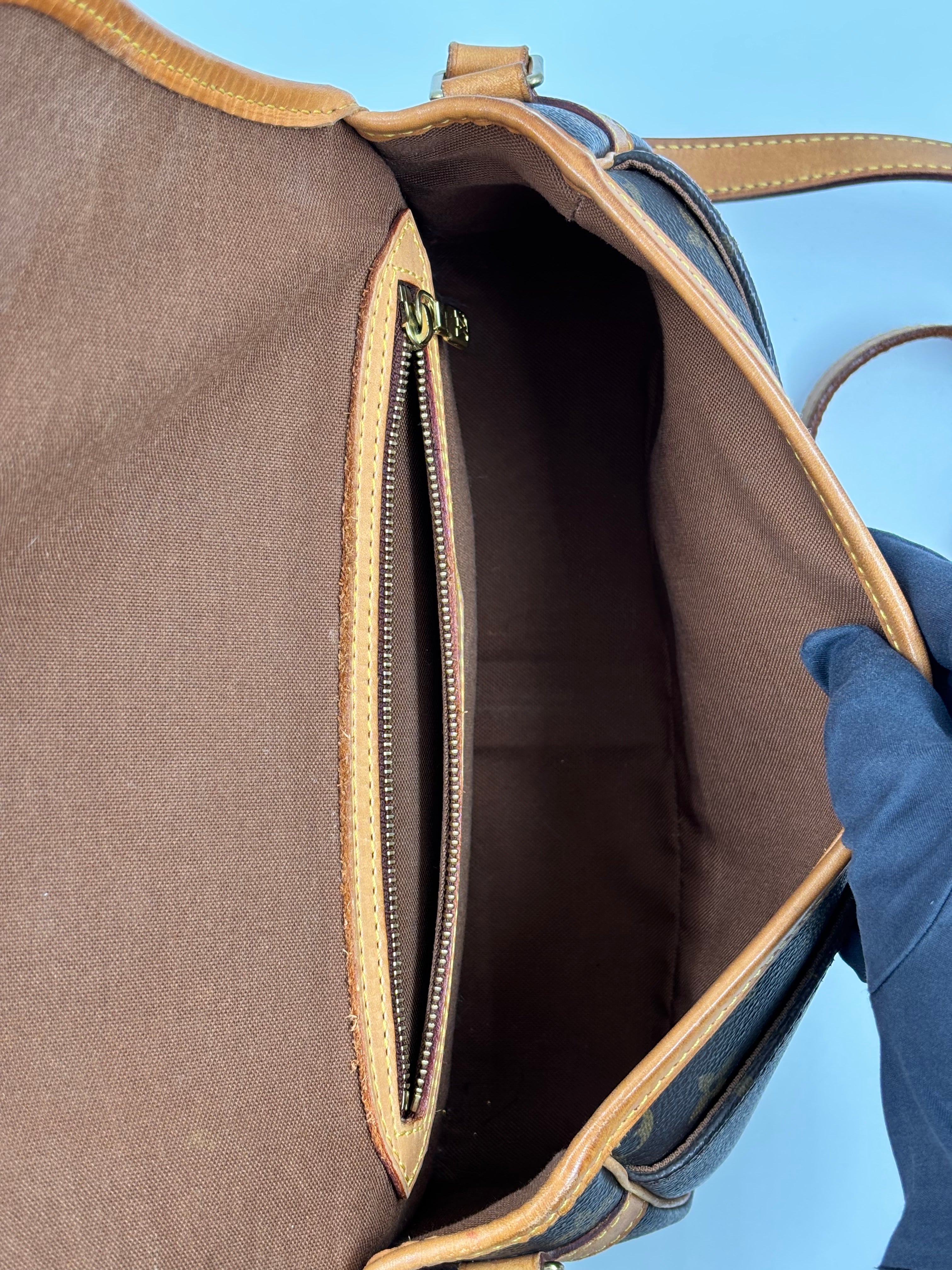 LV Monogram Canvas Sologne Bag