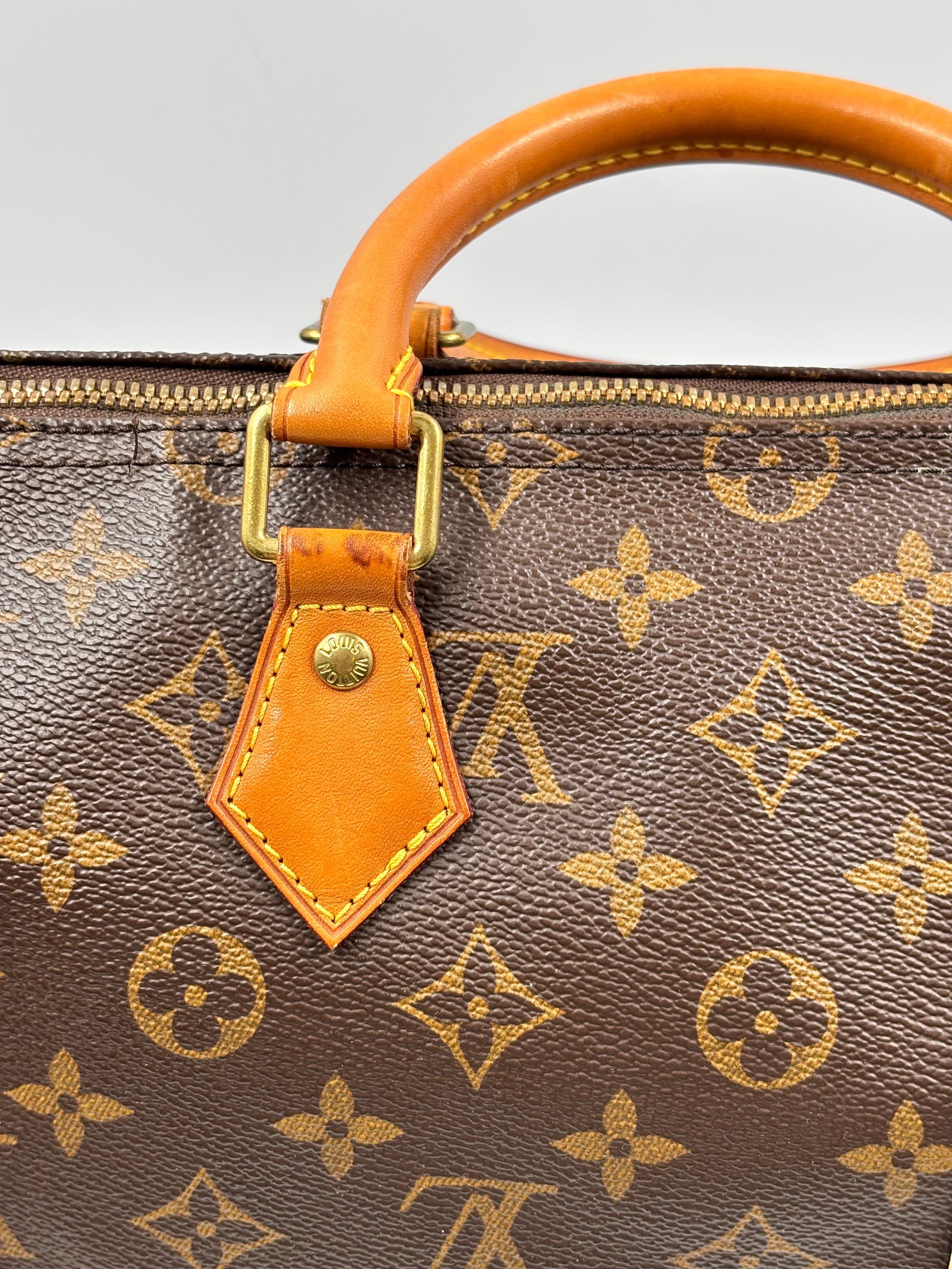 LV Monogram Canvas Speedy Bandouliere 35 Bag