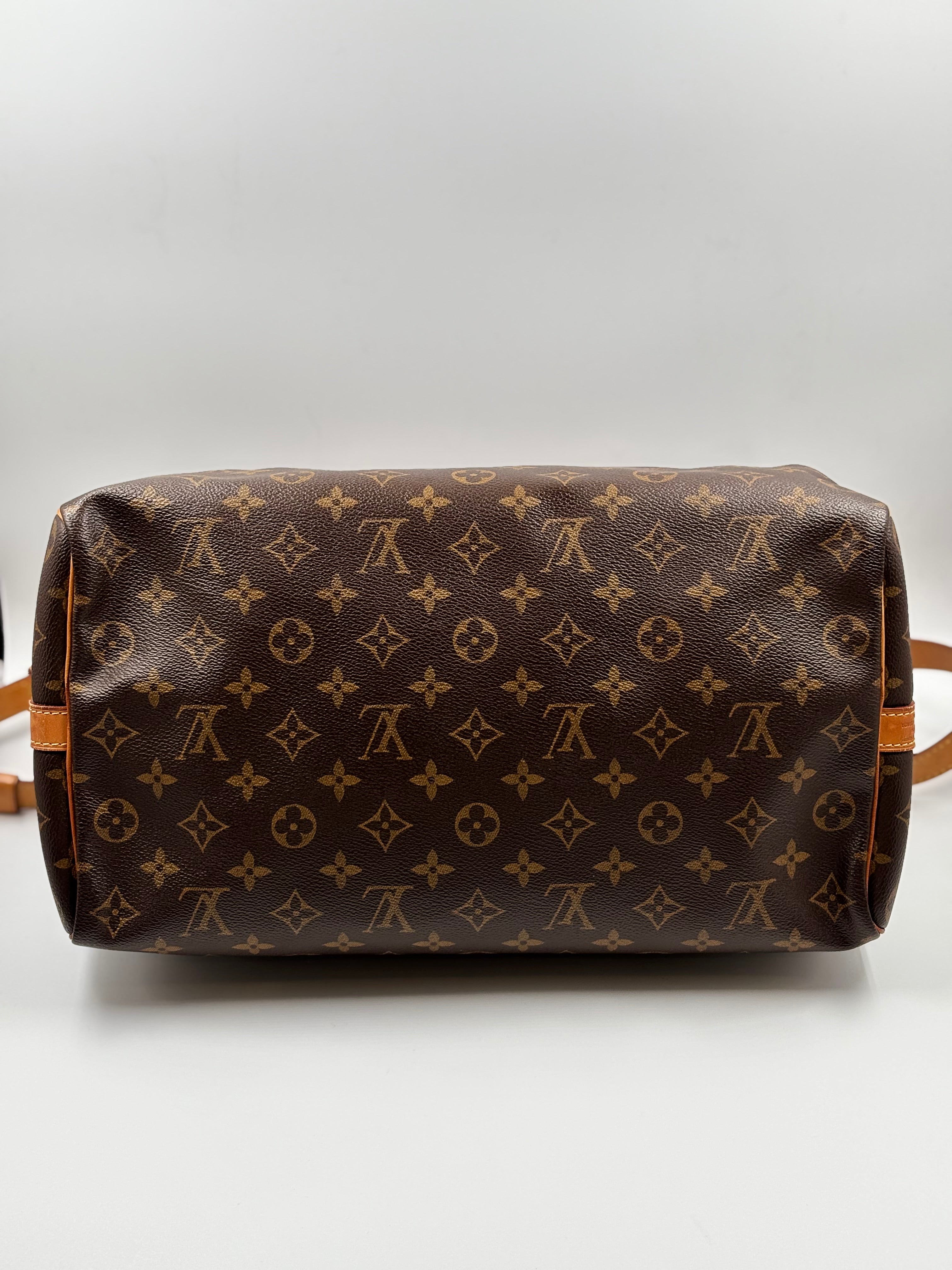 LV Monogram Canvas Speedy Bandouliere 35 Bag