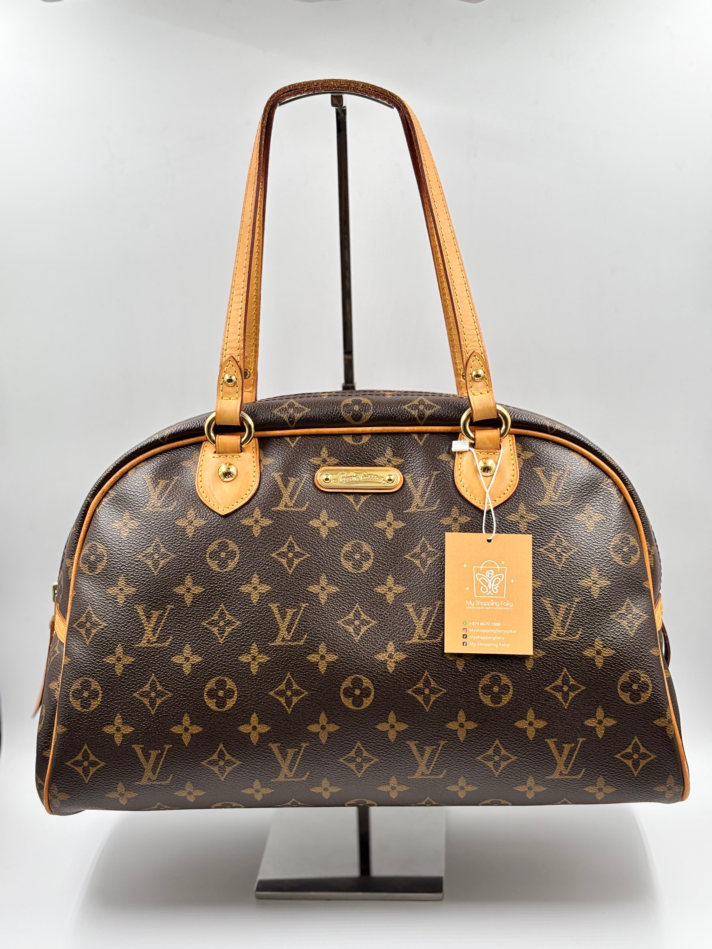 LV Monogram Canvas Montorgueil PM Bag