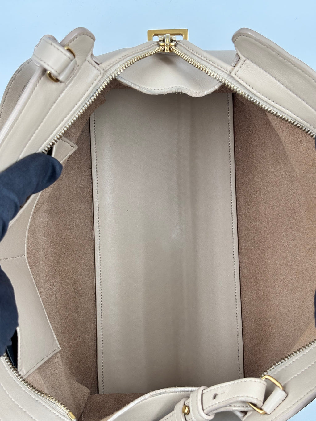 YSL Beige Cabas