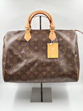 LV Monogram Canvas Speedy 35 Bag