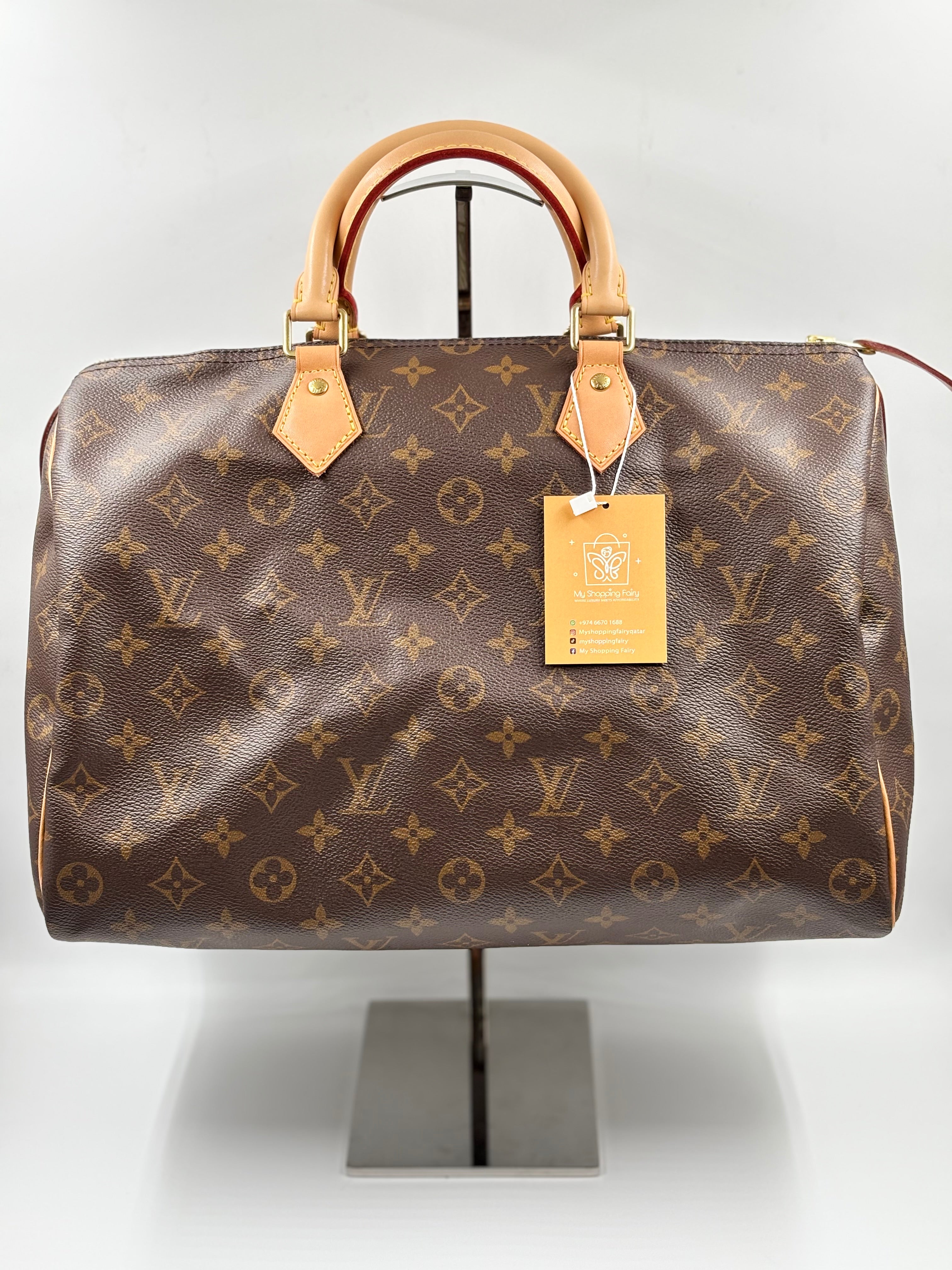 LV Monogram Canvas Speedy 35 Bag