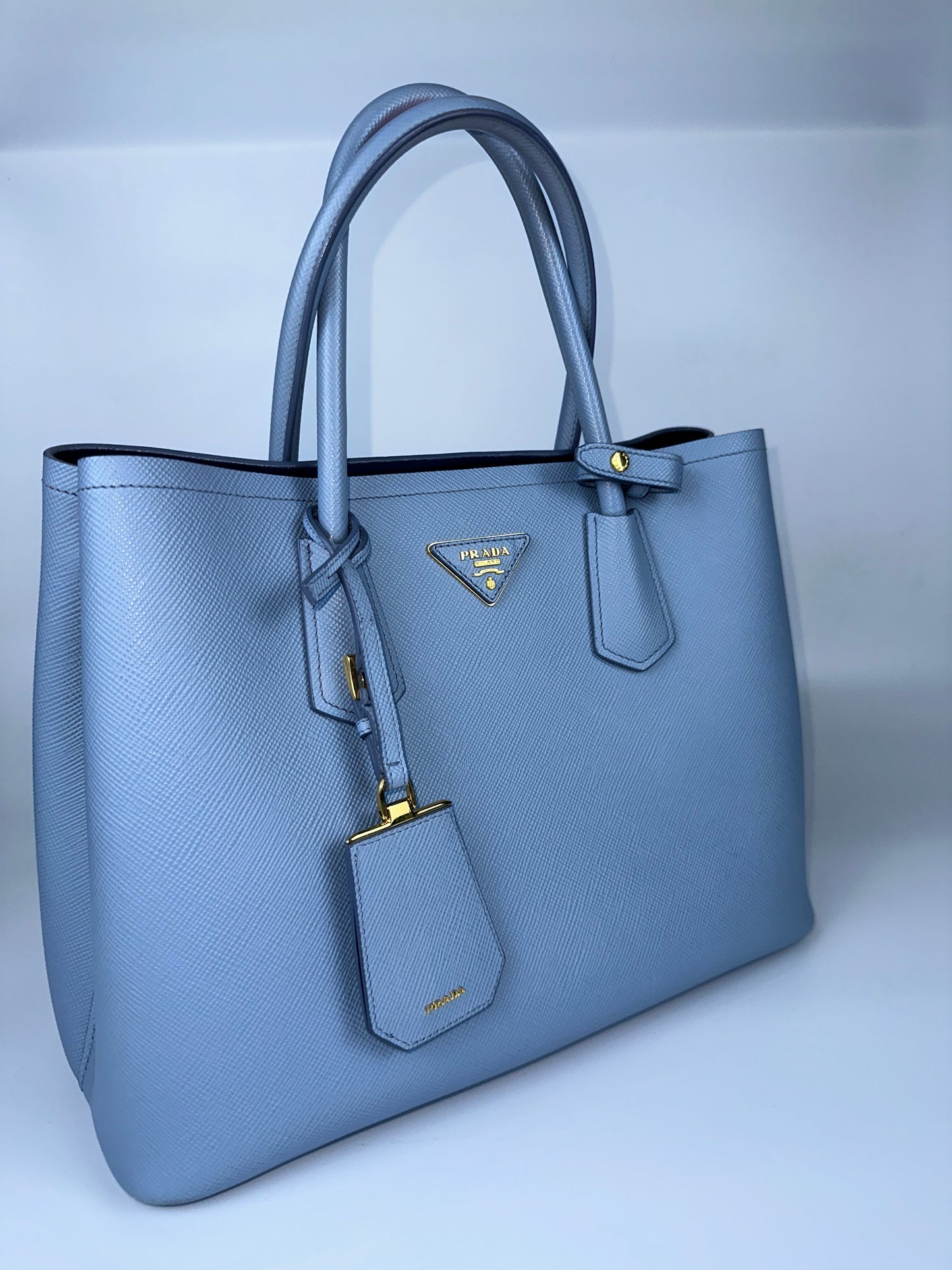 PRADA SAFFIANO DOUBLE LEATHER