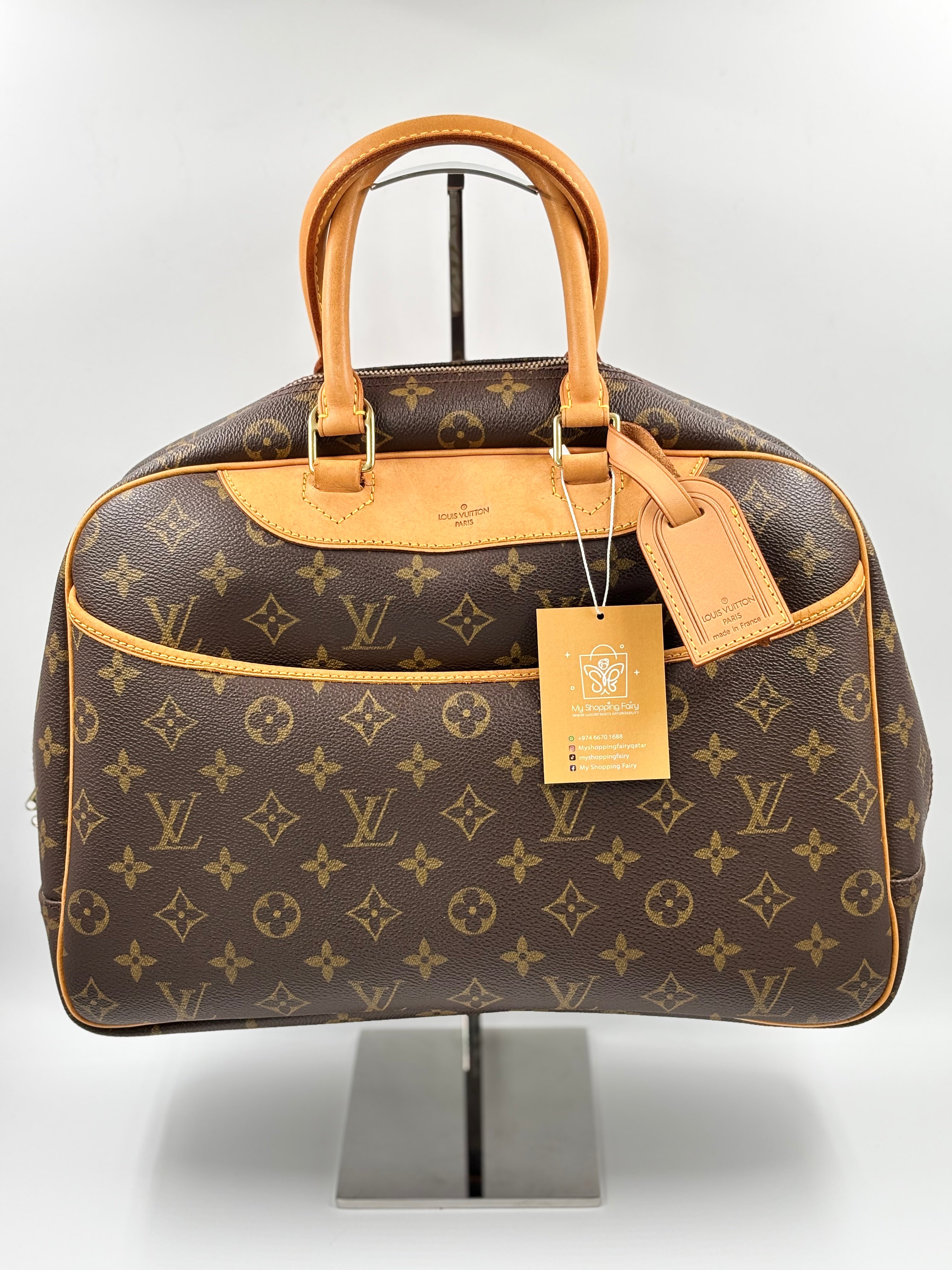 LV Monogram Canvas Deauville