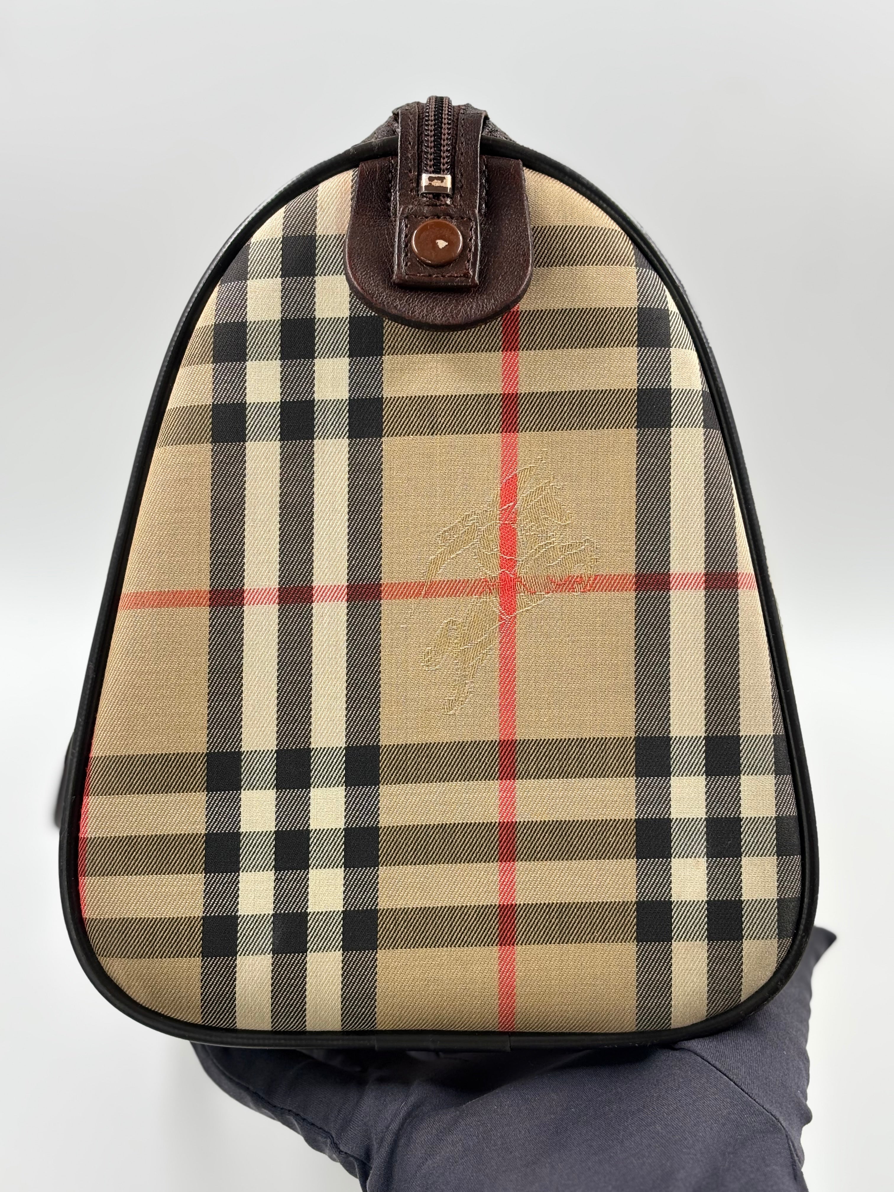 Burberry Vintage Boston Bag