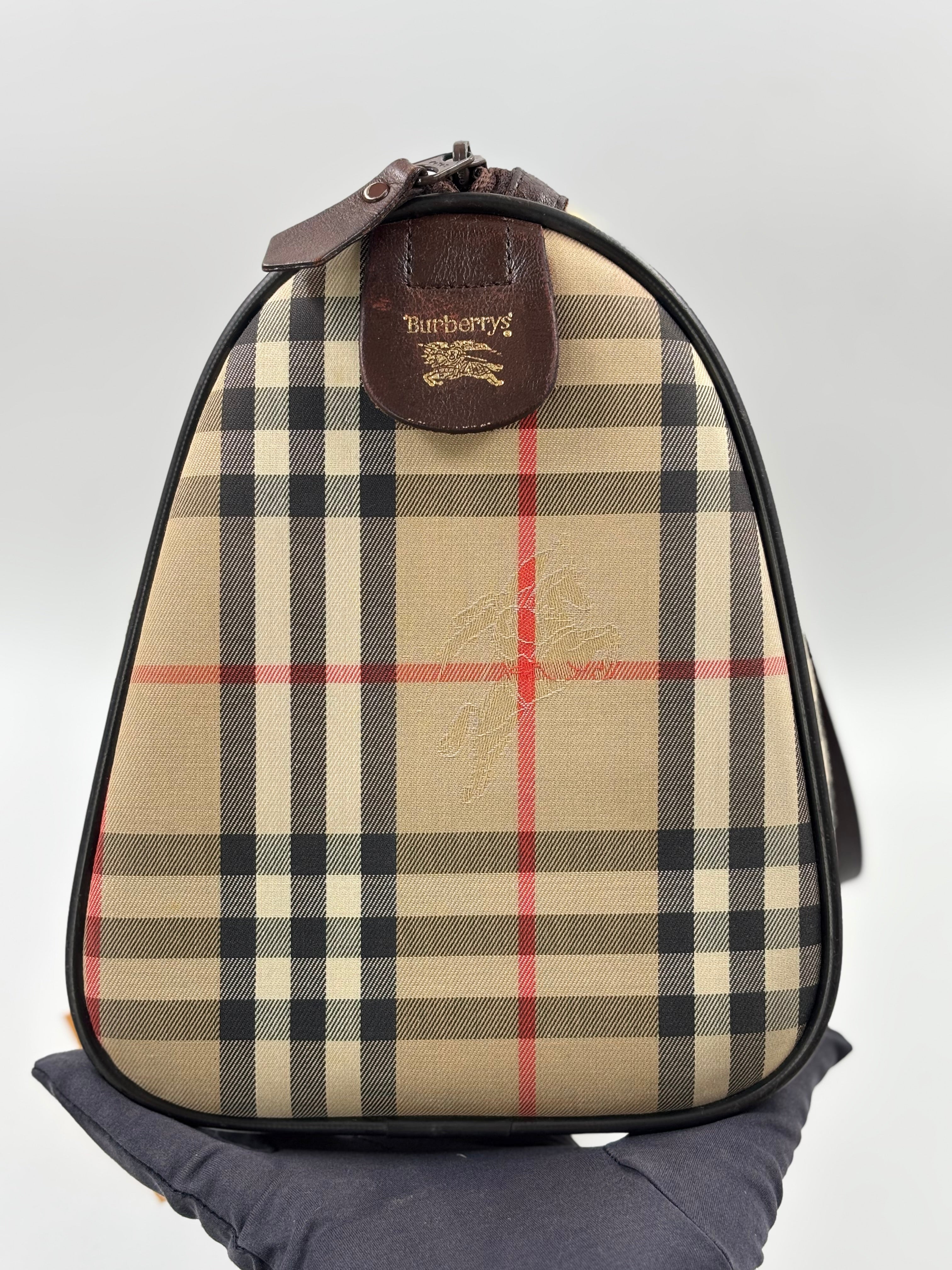 Burberry Vintage Boston Bag