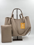 Polene Taupe Cyme Mini Bag