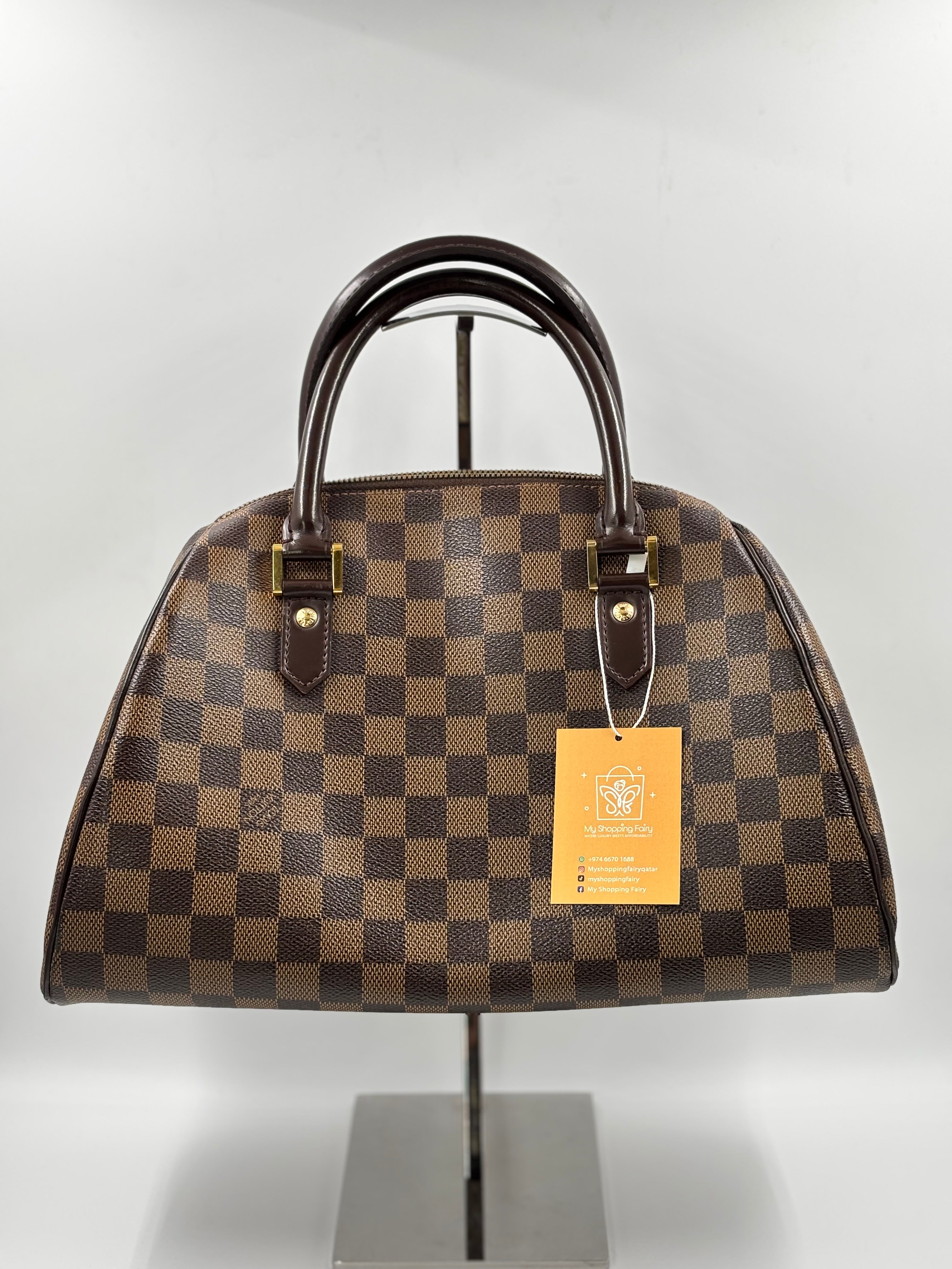 LV Damier Ebene Ribera MM