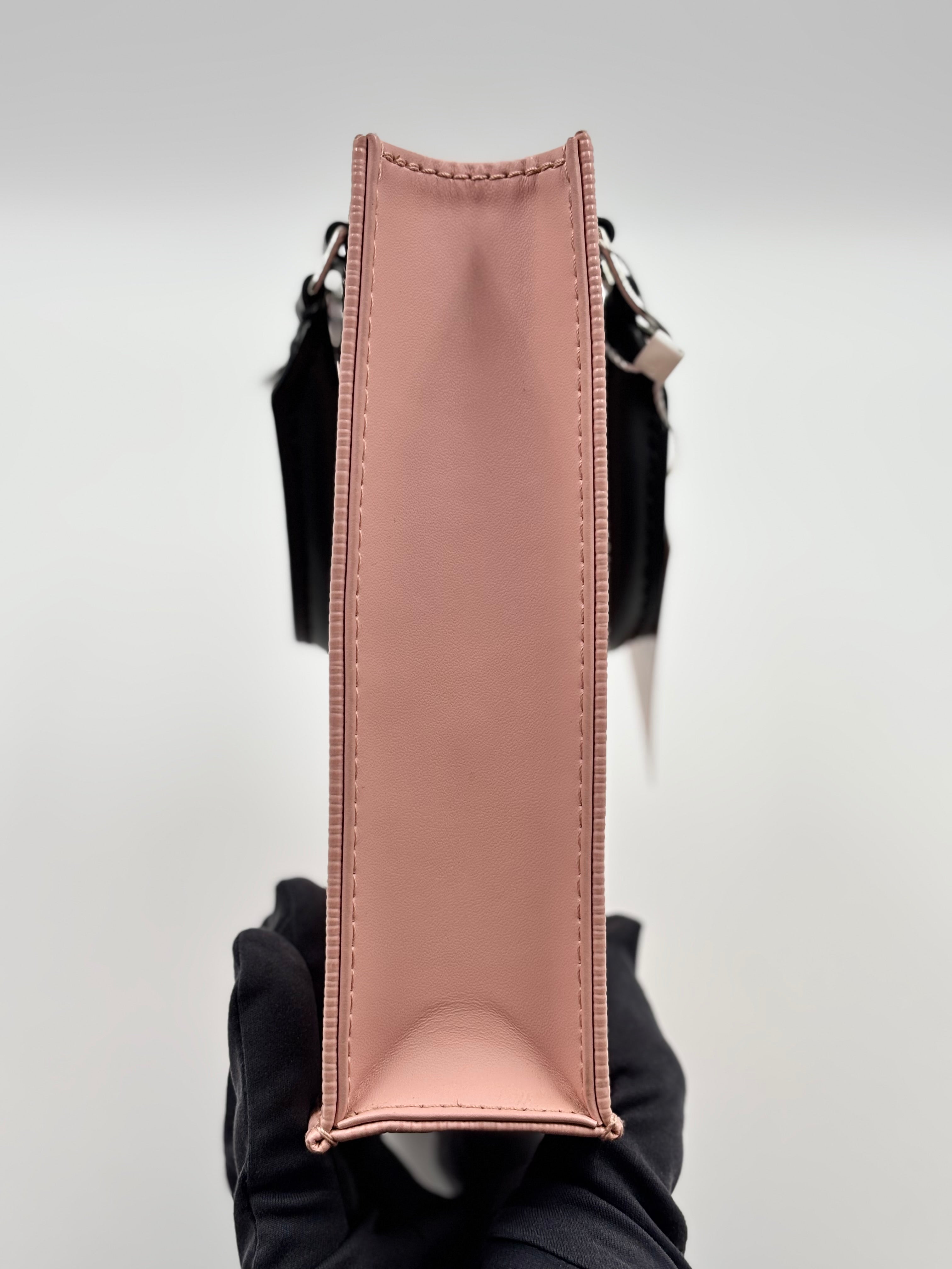 LV Petit Sac Plat in Rose Ballerine Epi Leather