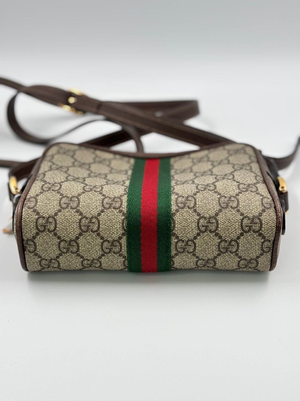 Gucci GG Supreme Canvas Mini Ophidia  Crossbody  Bag