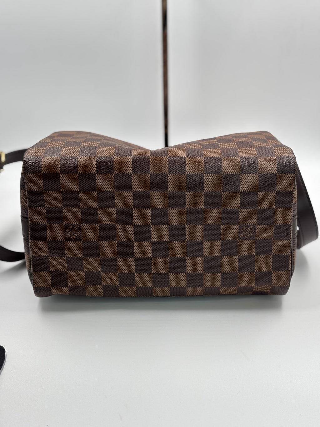 LV Damier Ebene Canvas Speedy Bandouliere  25