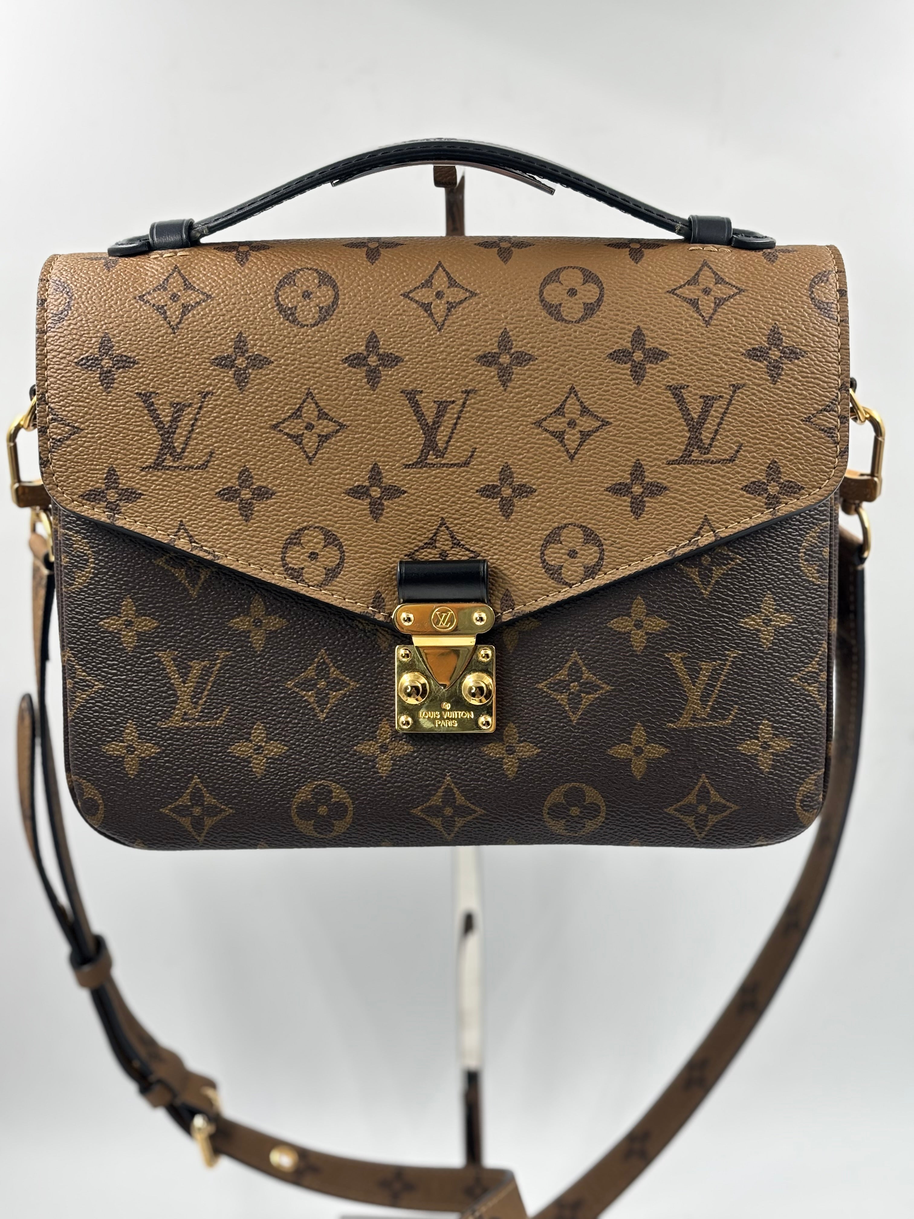 LV Monogram Reverse Canvas Metis Bag