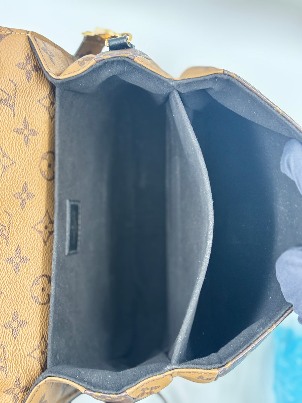 LV Monogram Reverse Canvas Metis Bag