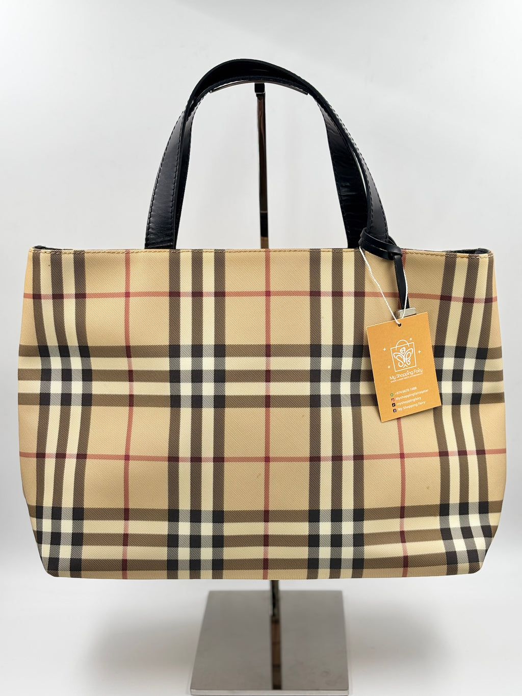 Burberry Classic Nova Check Tote Bag