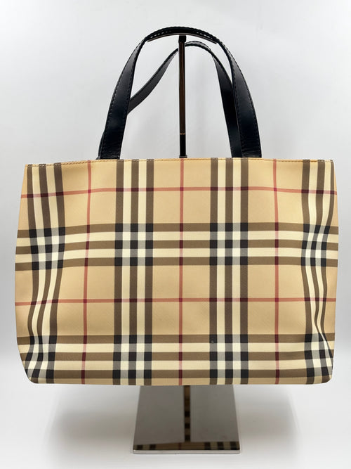 Burberry Classic Nova Check Tote Bag