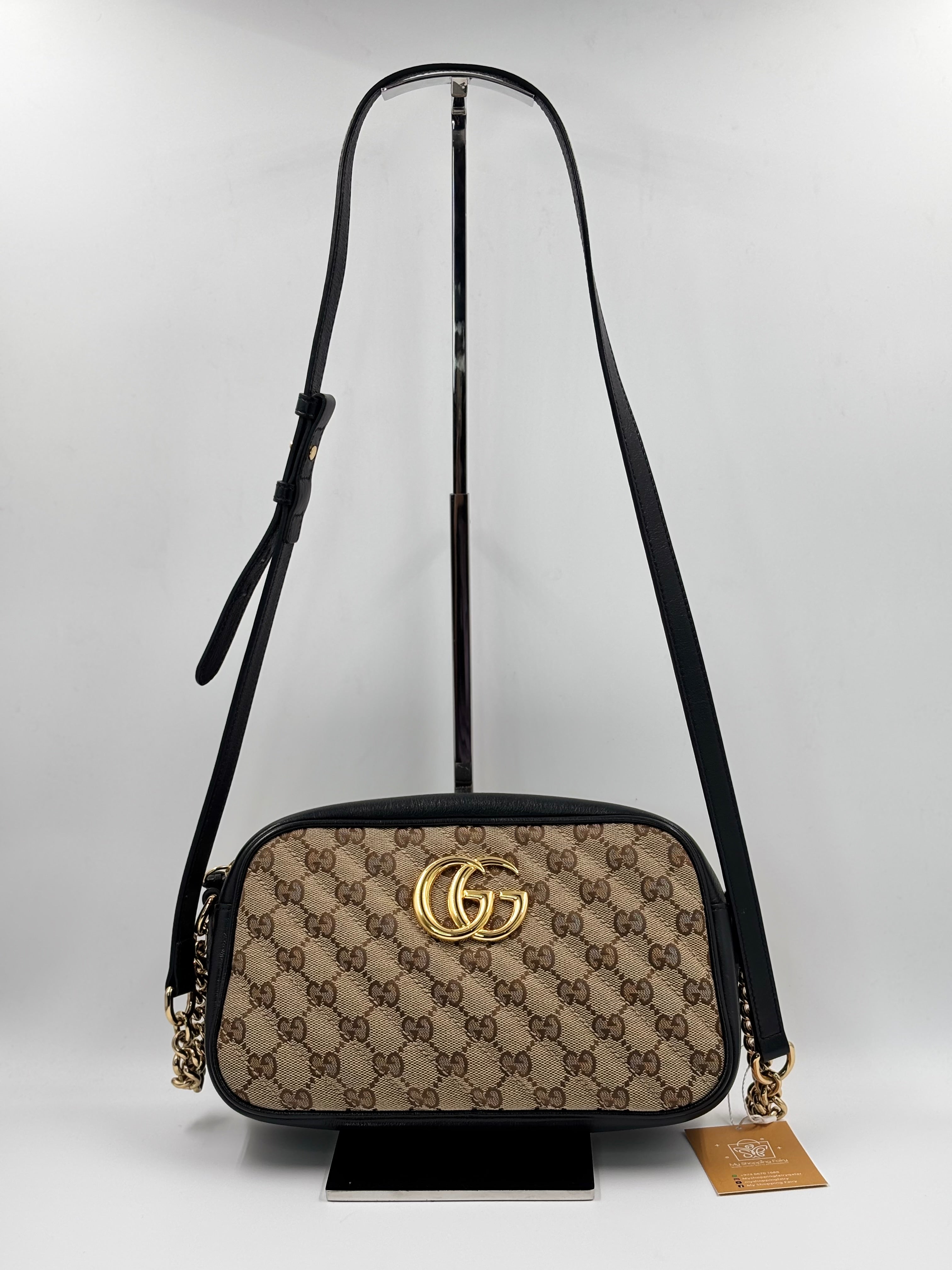Gucci Canvas Marmont Small Camera Bag