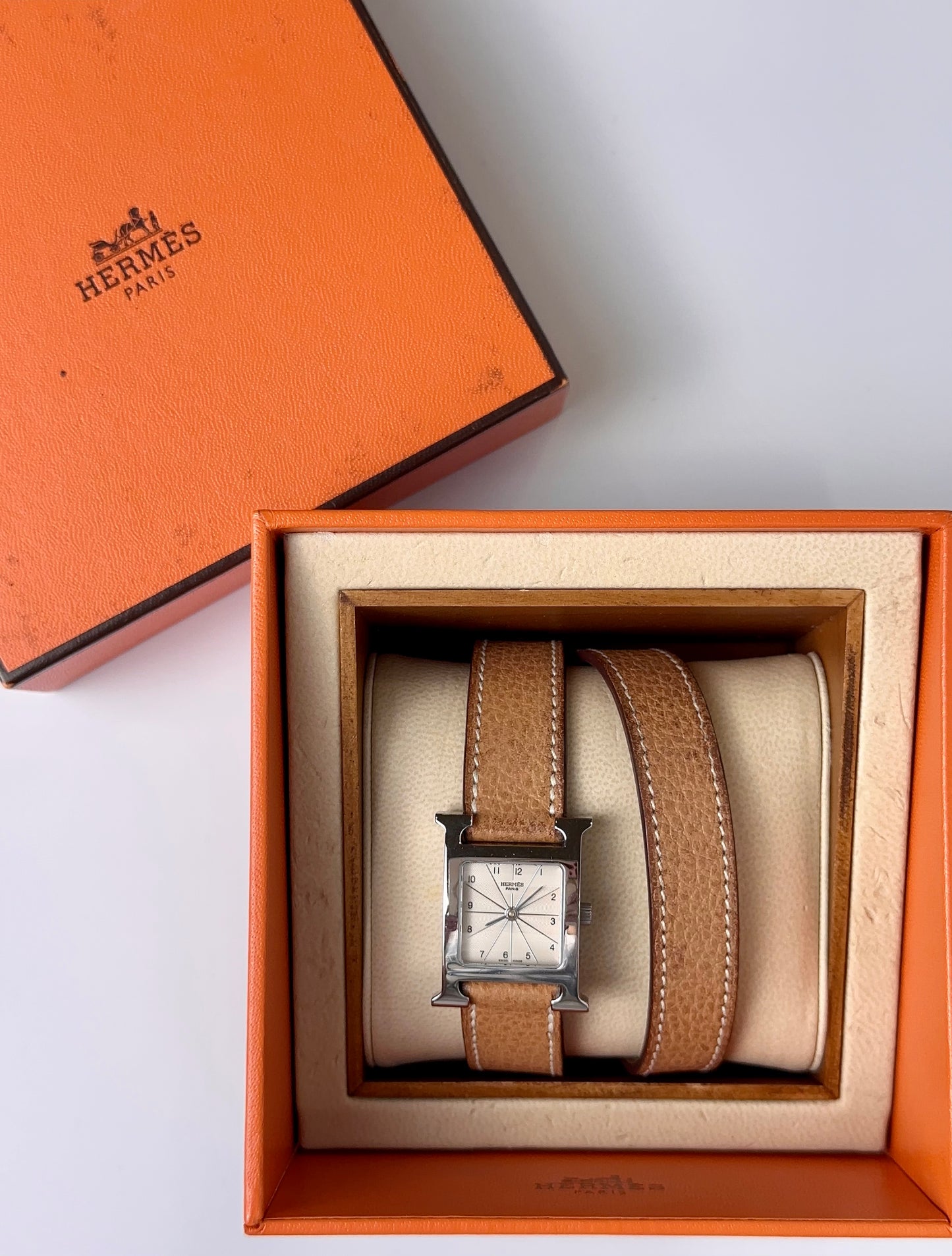 HERMES DOUBLE H WATCH