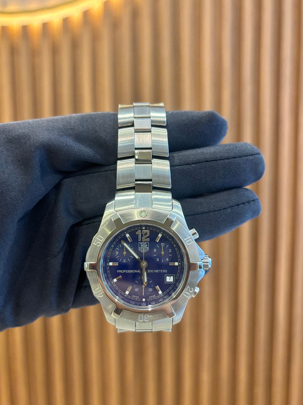 Tag Heuer Chrono Blue Face