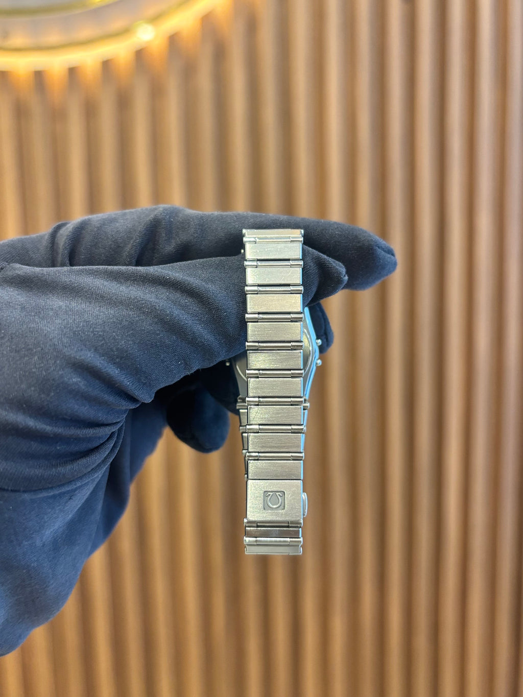 Omega Constellation Flat Glass White Face