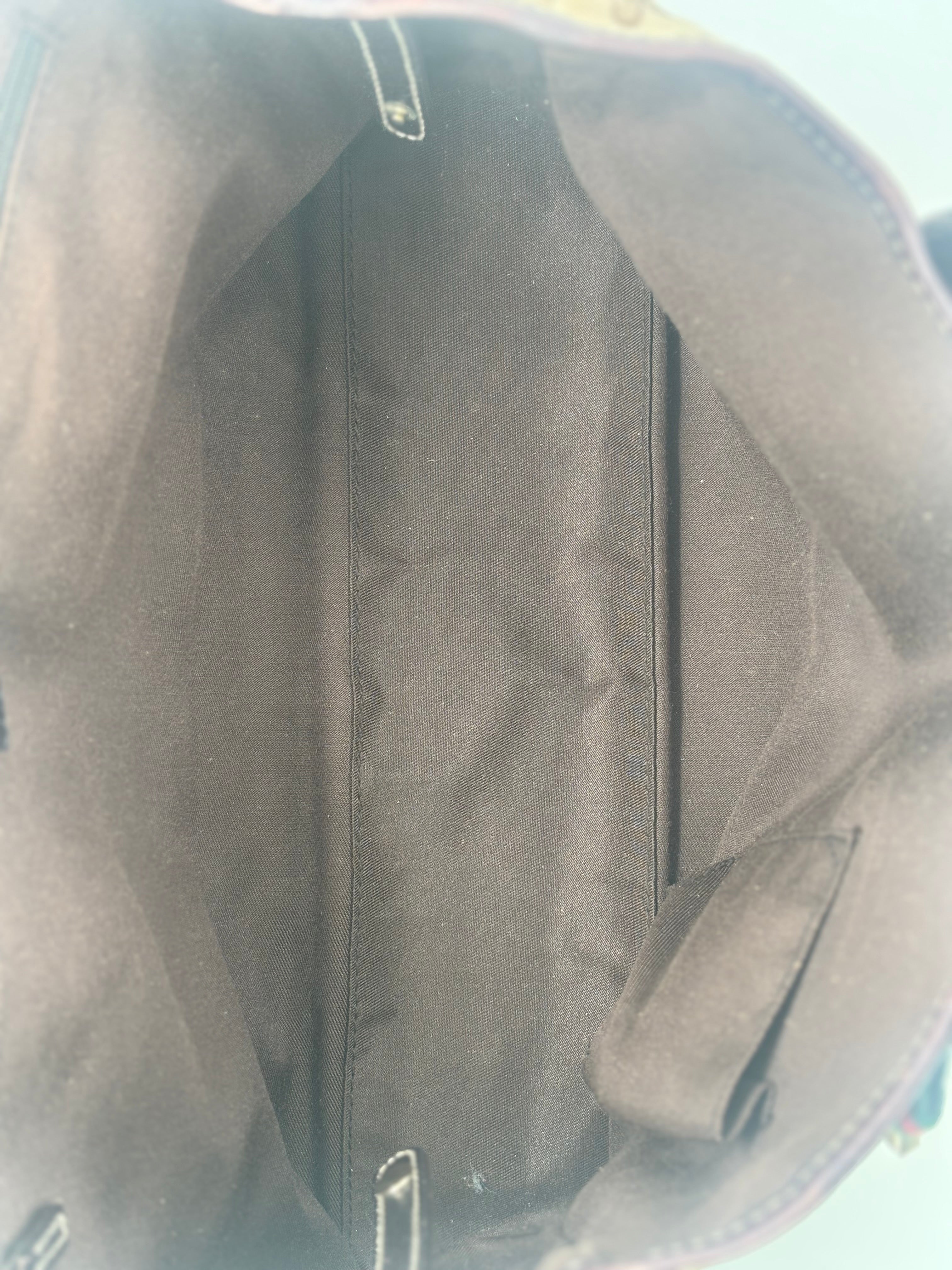 Gucci Beige/Ebony GG Canvas Princy Tote Bag