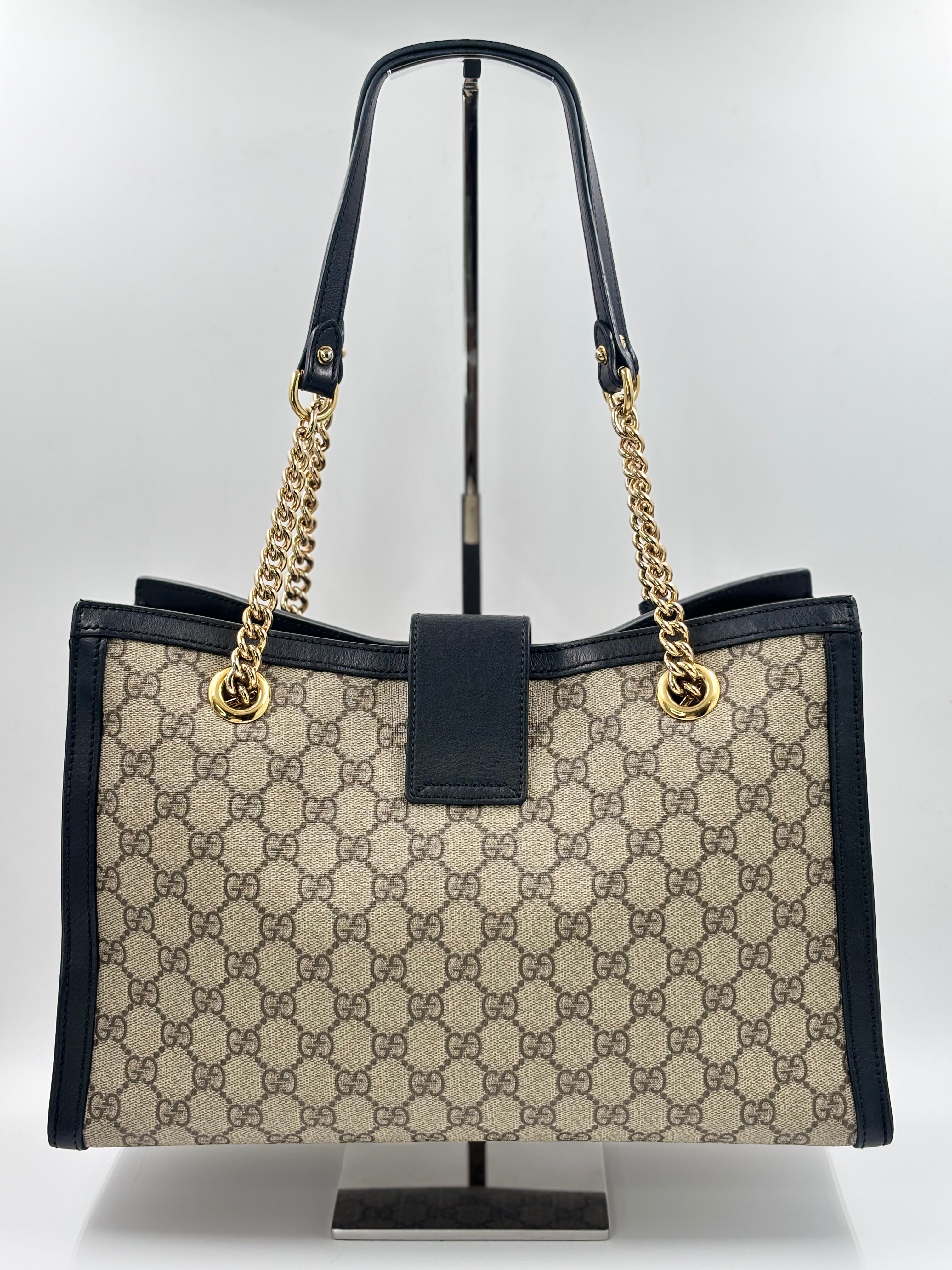 Gucci Medium Padlock GG Shoulder Bag