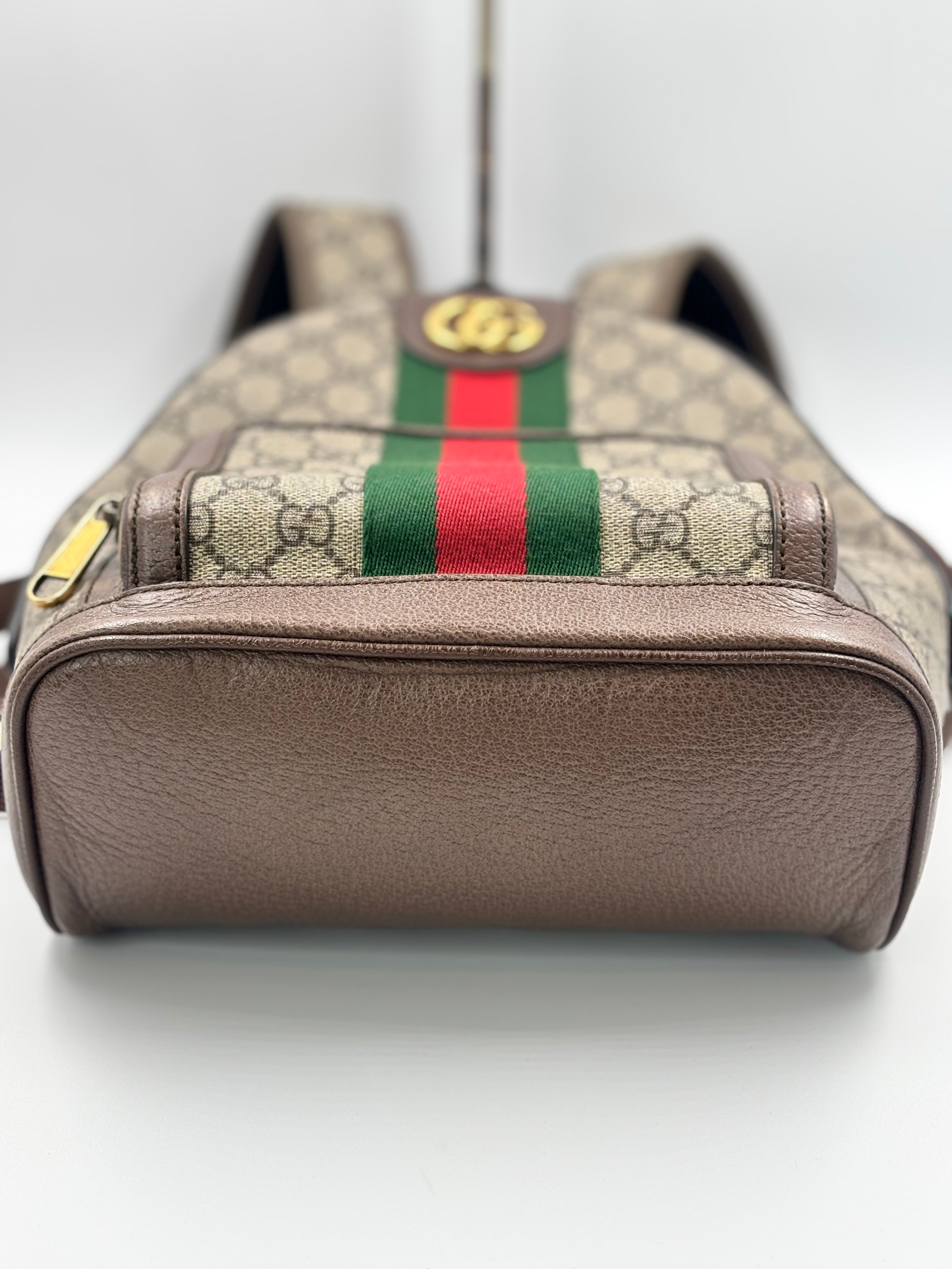 Gucci Small Ophidia GG Supreme Backpack