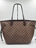 LV Damier Ebene Neverfull MM