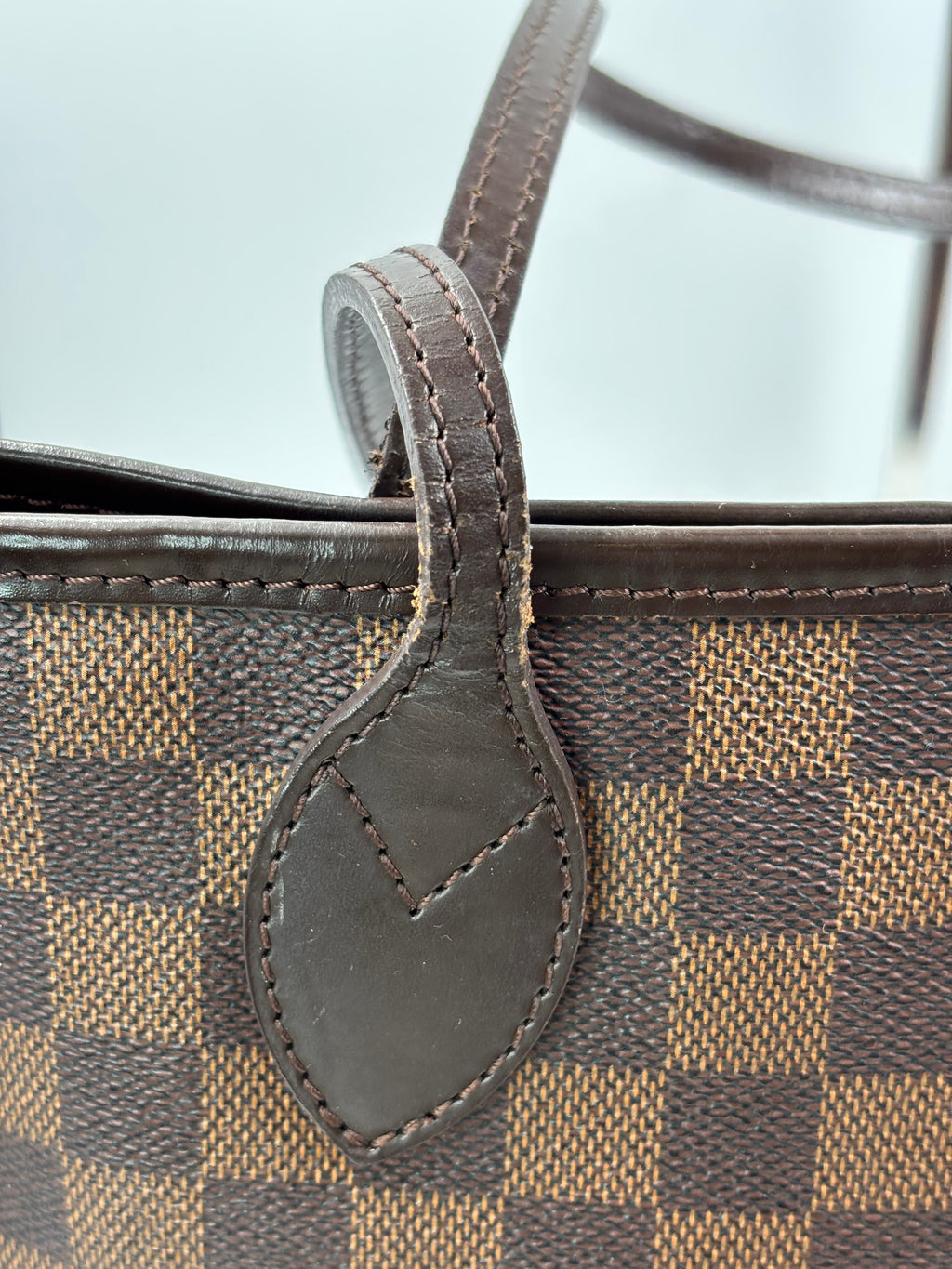LV Damier Ebene Neverfull MM