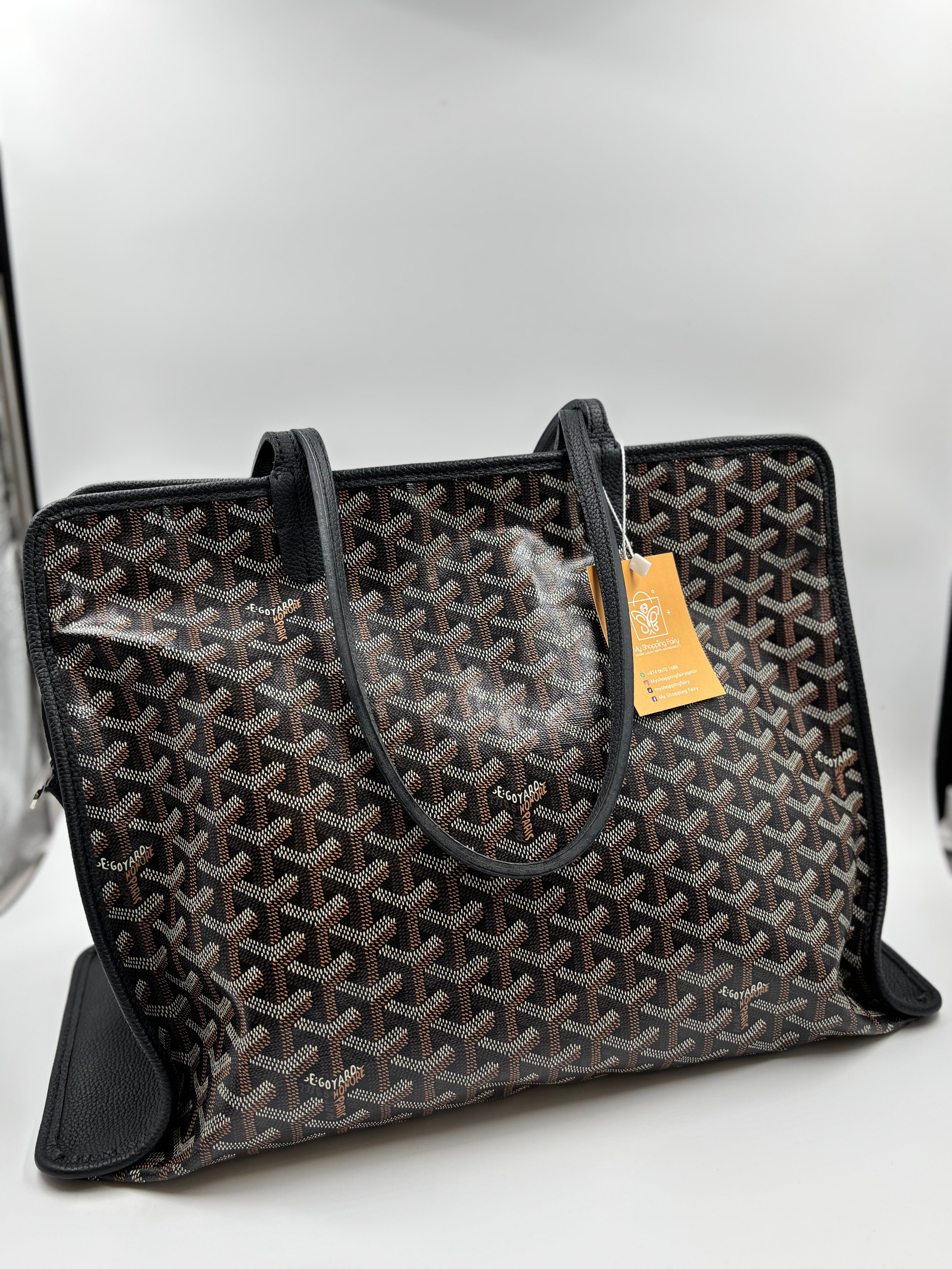 Goyard Hardy Black GM Tote Bag