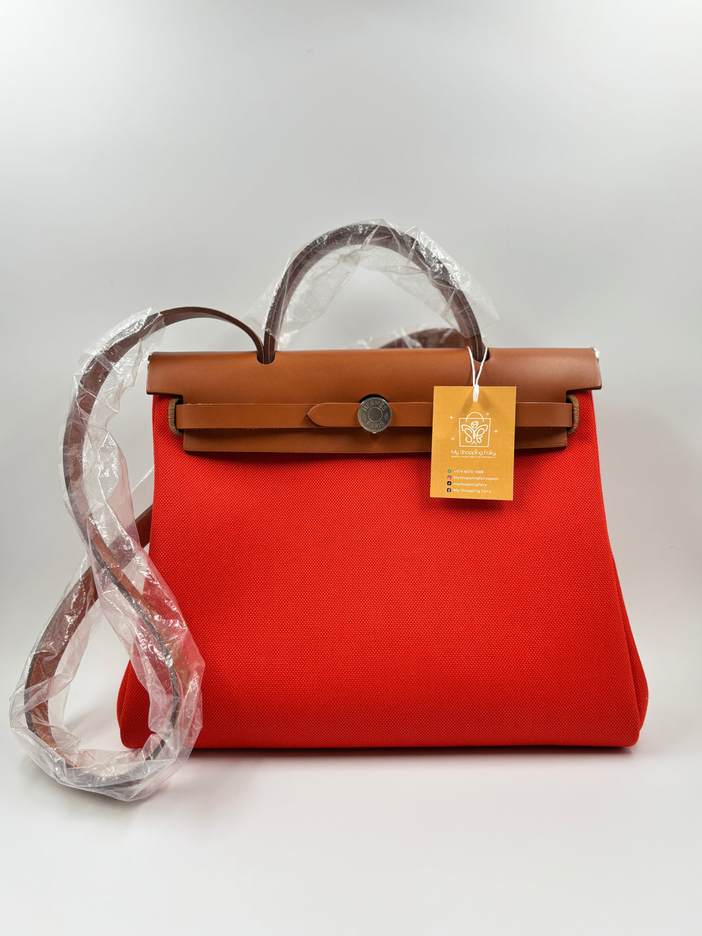 Brandnew Hermes  Herbag Orange