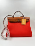 Brandnew Hermes  Herbag Orange