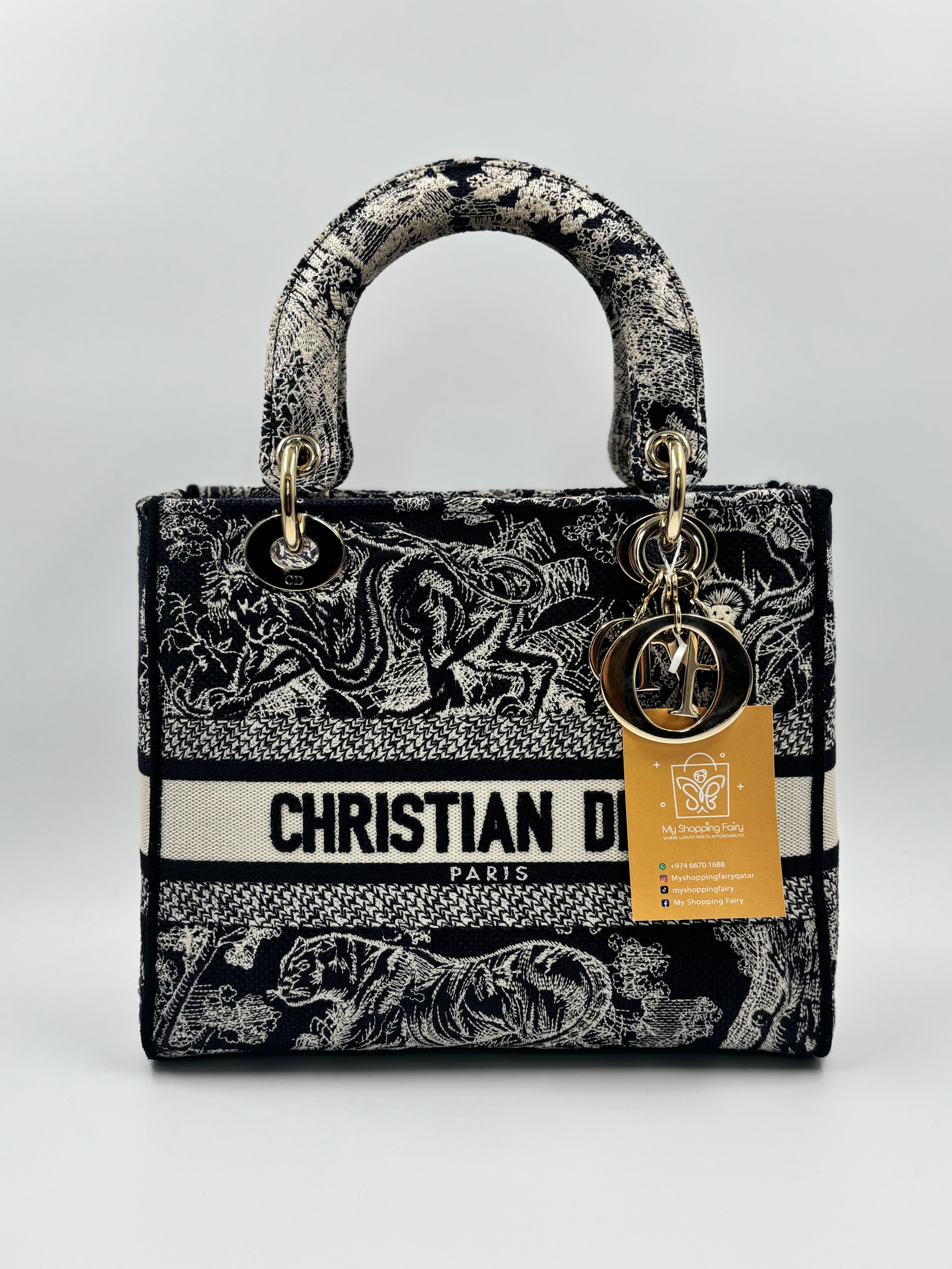 Christian Dior Medium Lady D-LITE