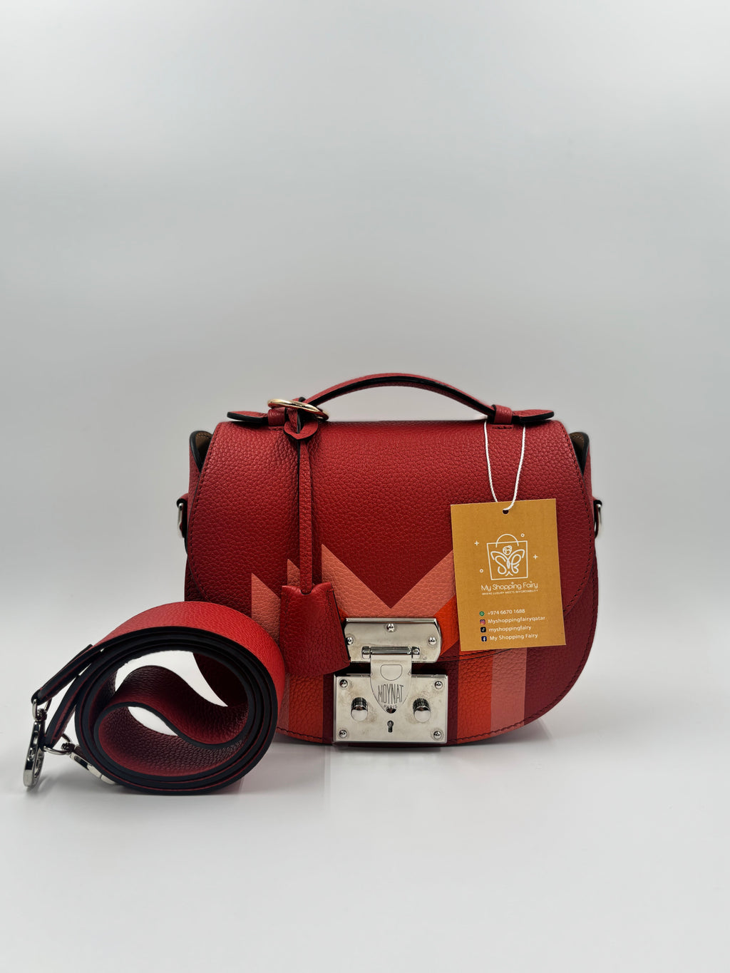 Moynat Flori Blush Crossbody Bag